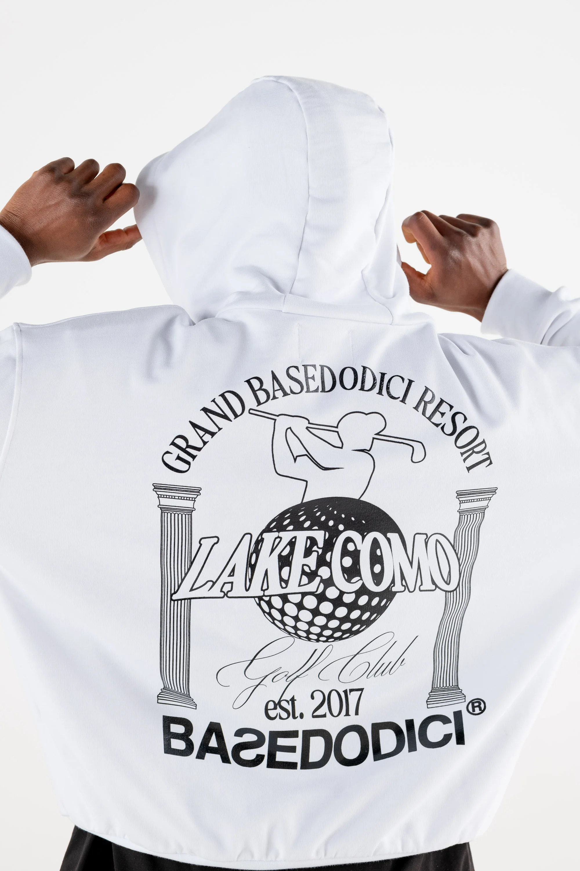Hoodie “RESORT” Grand Resort White - Image 16