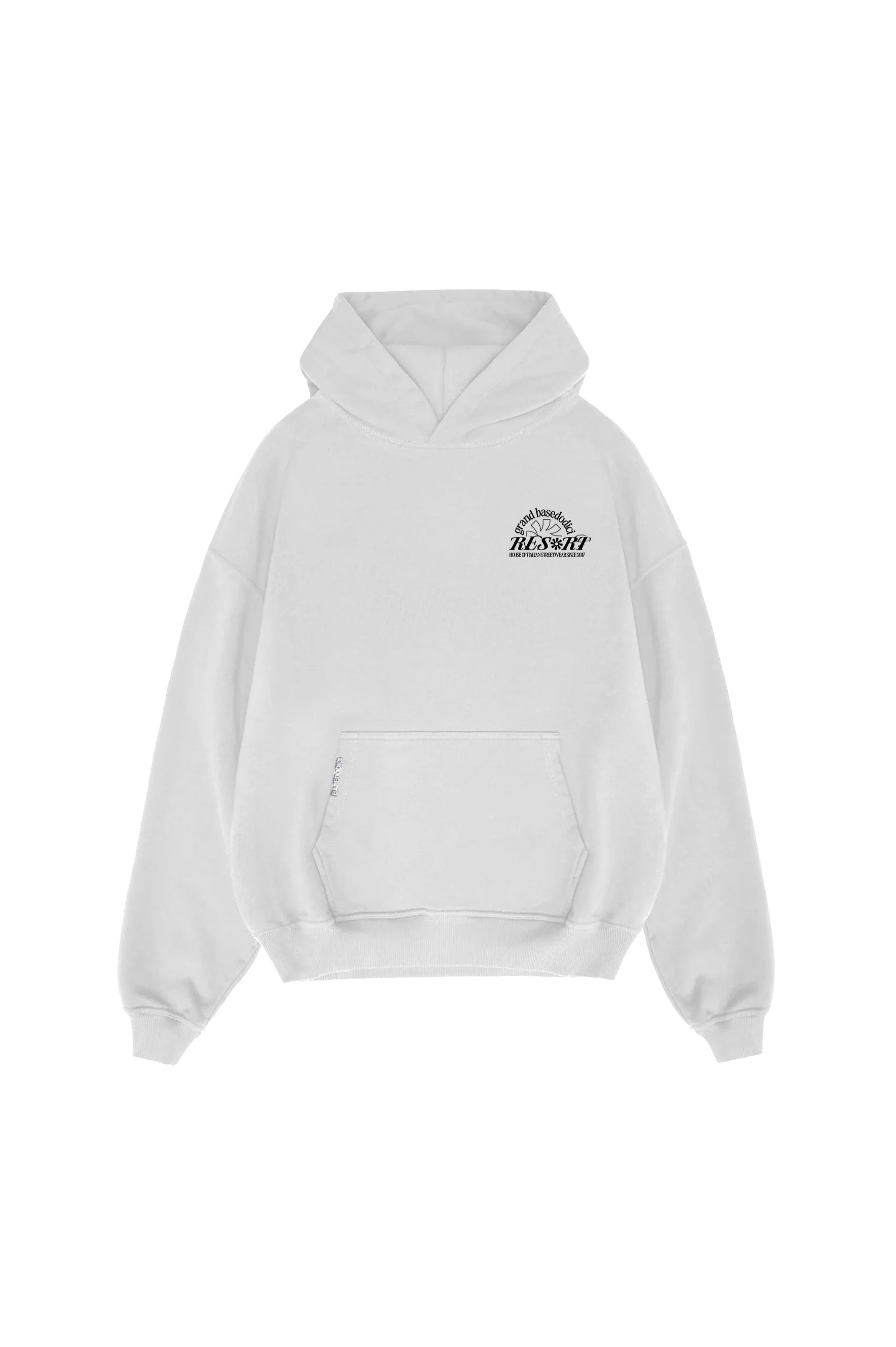 Hoodie “RESORT” Grand Resort White - Image 3
