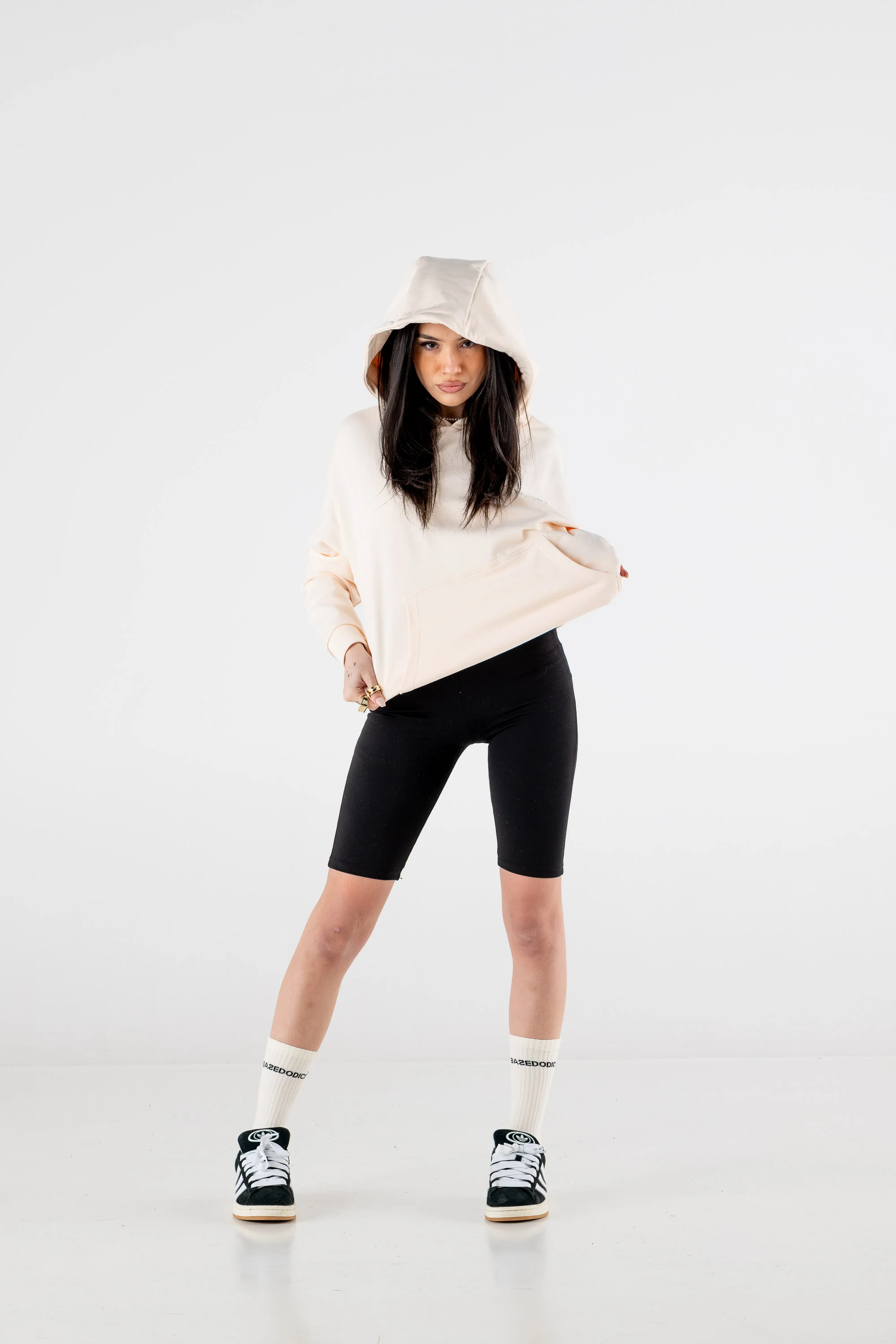 Hoodie “RESORT” Ultrabasic Cream - Image 11