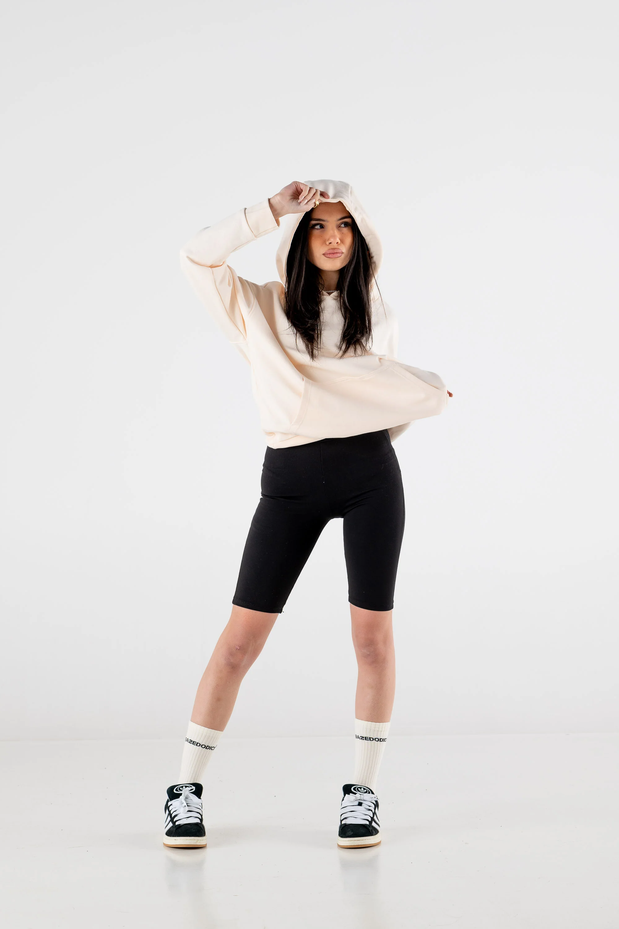 Hoodie “RESORT” Ultrabasic Cream - Image 12