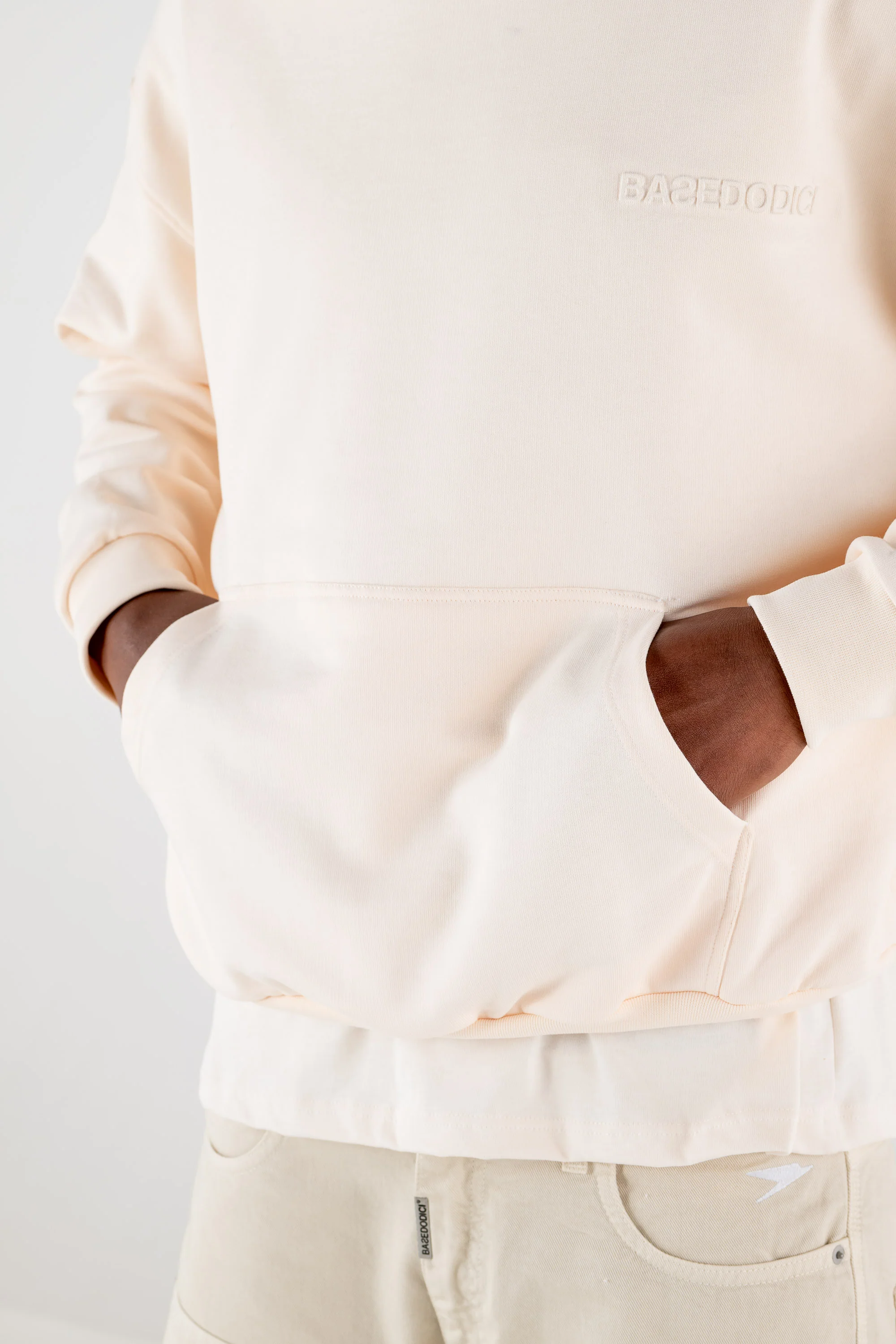 Hoodie “RESORT” Ultrabasic Cream - Image 16