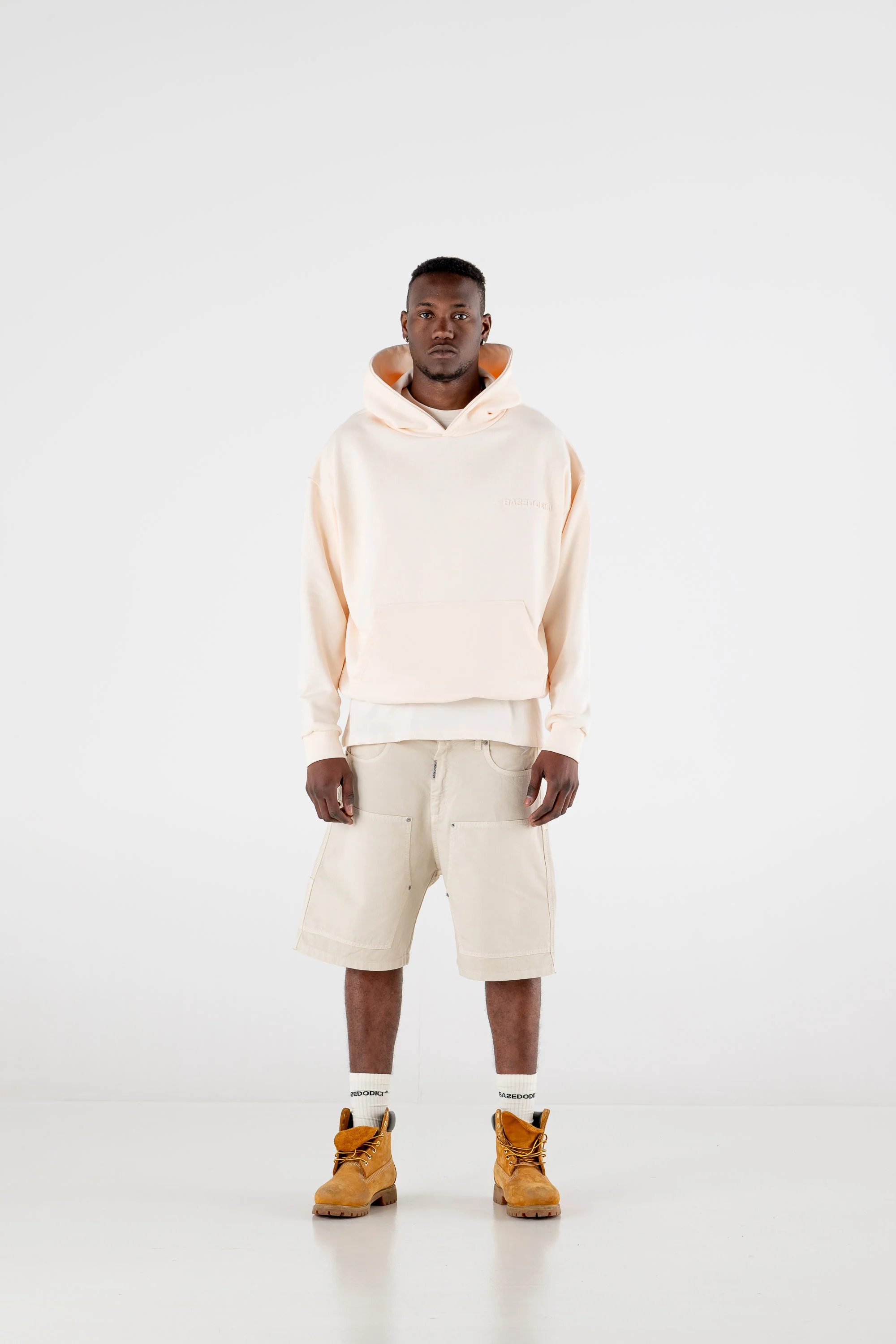 Hoodie “RESORT” Ultrabasic Cream - Image 4