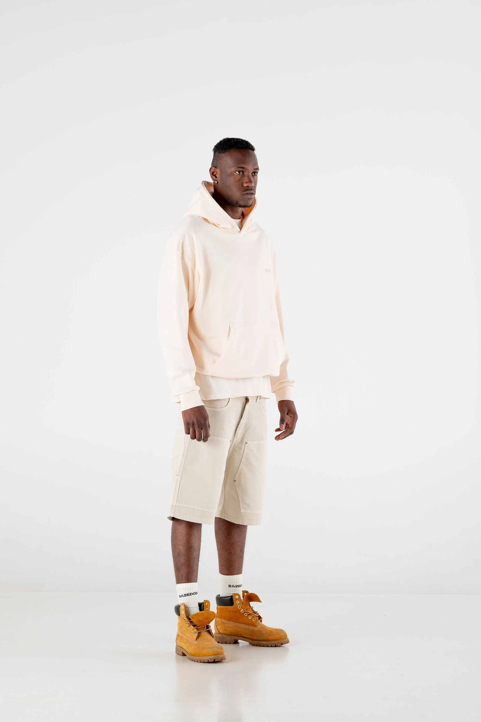 Hoodie “RESORT” Ultrabasic Cream - Image 5