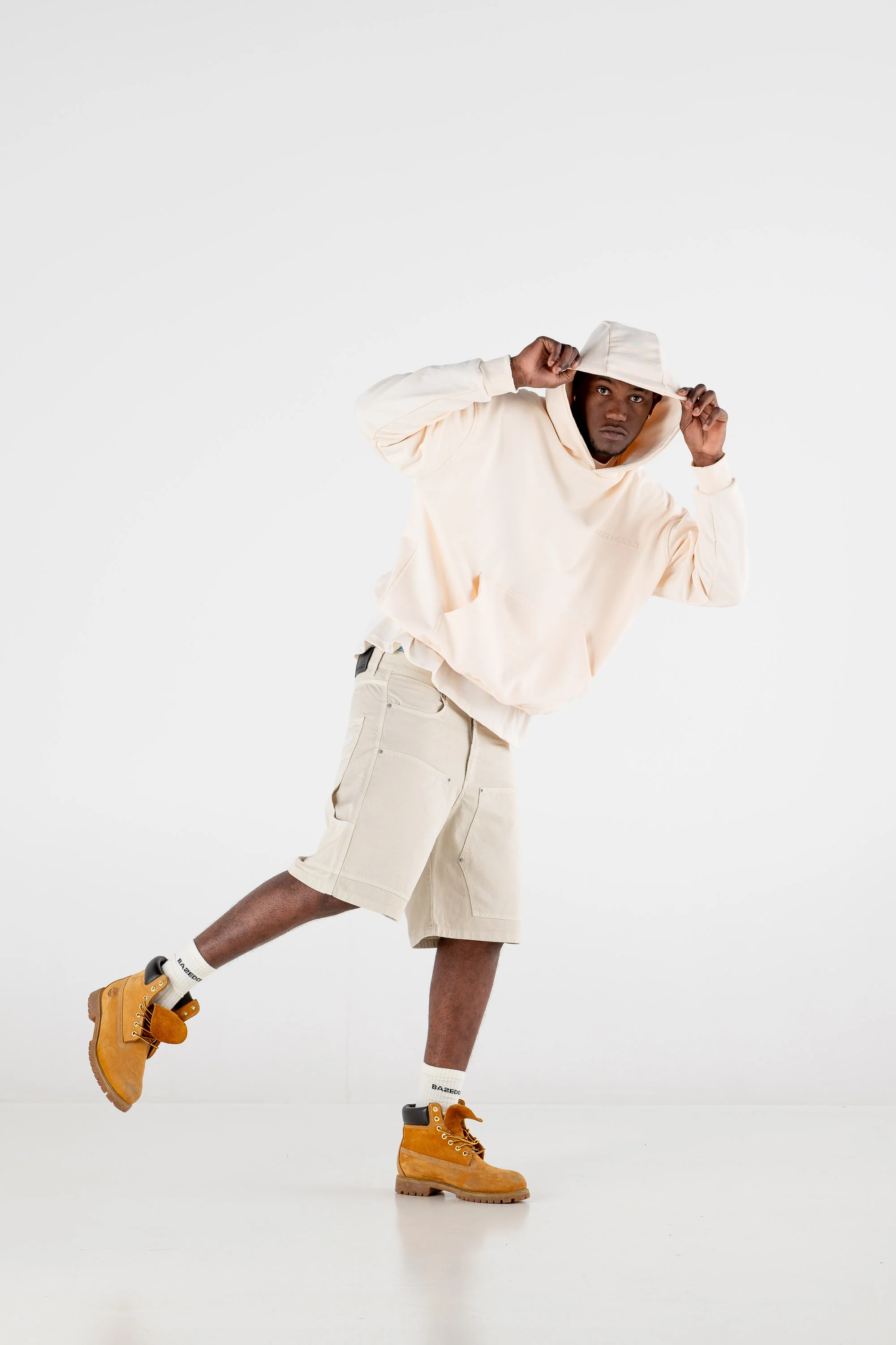 Hoodie “RESORT” Ultrabasic Cream - Image 7