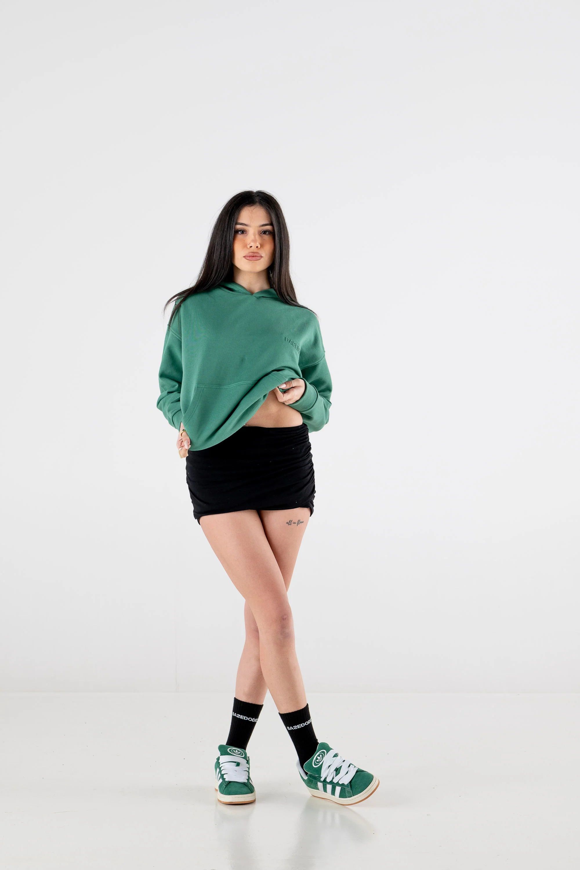 Hoodie “RESORT” Ultrabasic Green - Image 12