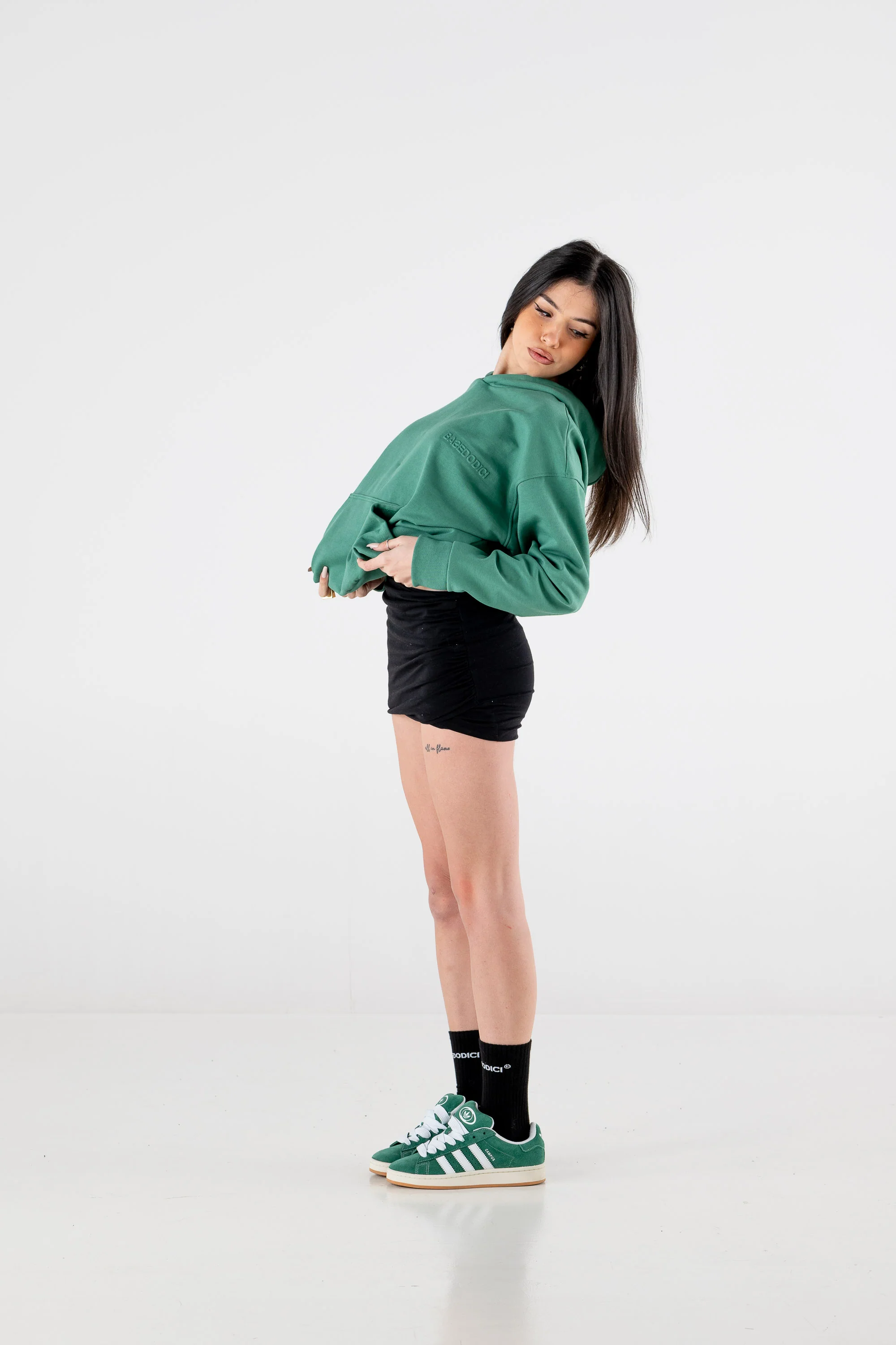 Hoodie “RESORT” Ultrabasic Green - Image 13