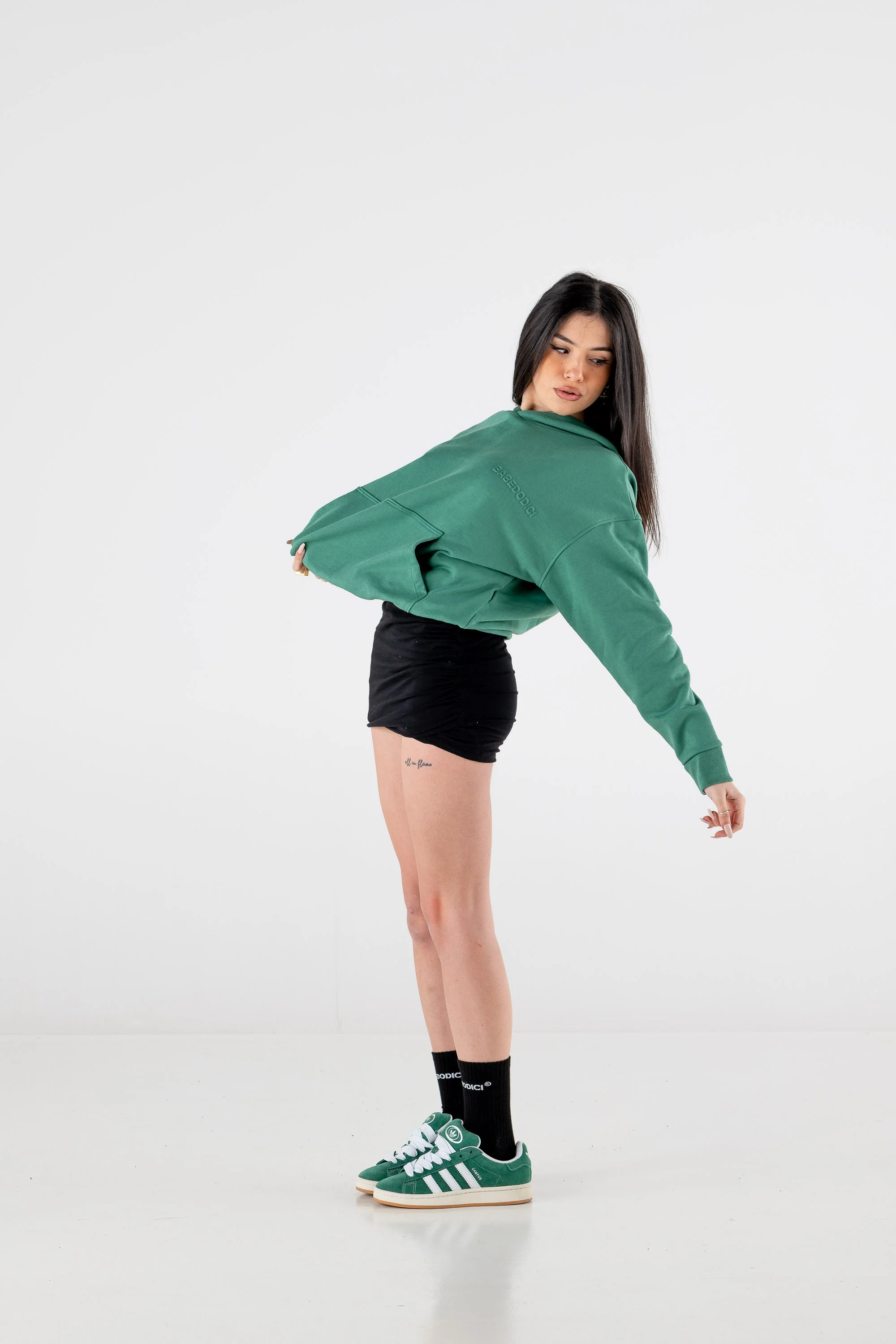 Hoodie “RESORT” Ultrabasic Green - Image 14