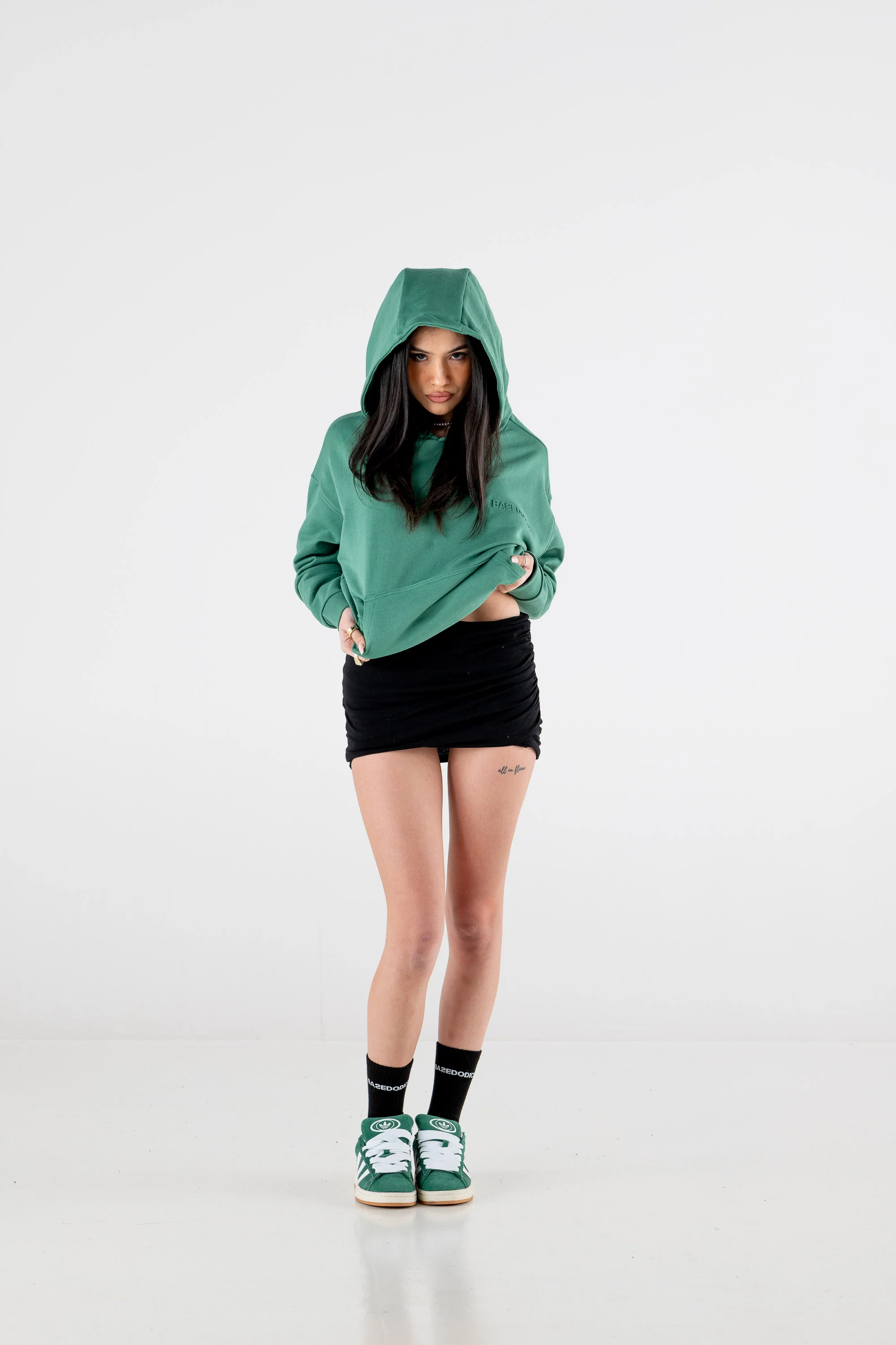 Hoodie “RESORT” Ultrabasic Green - Image 15