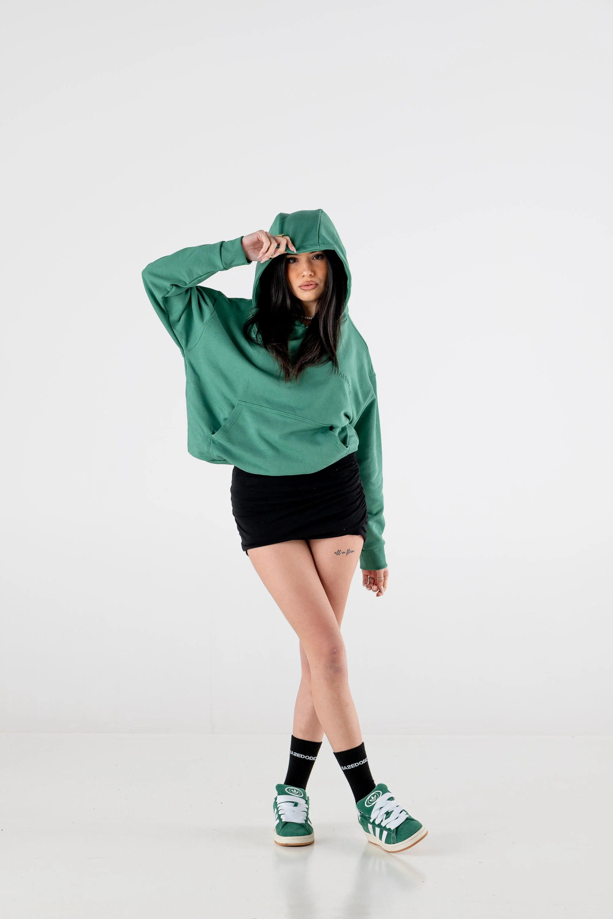 Hoodie “RESORT” Ultrabasic Green - Image 16