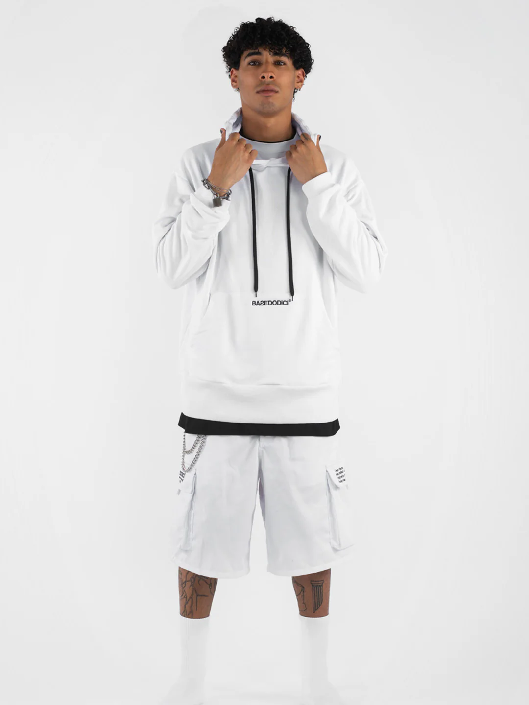 Hoodie “REVIVAL” White - Image 3