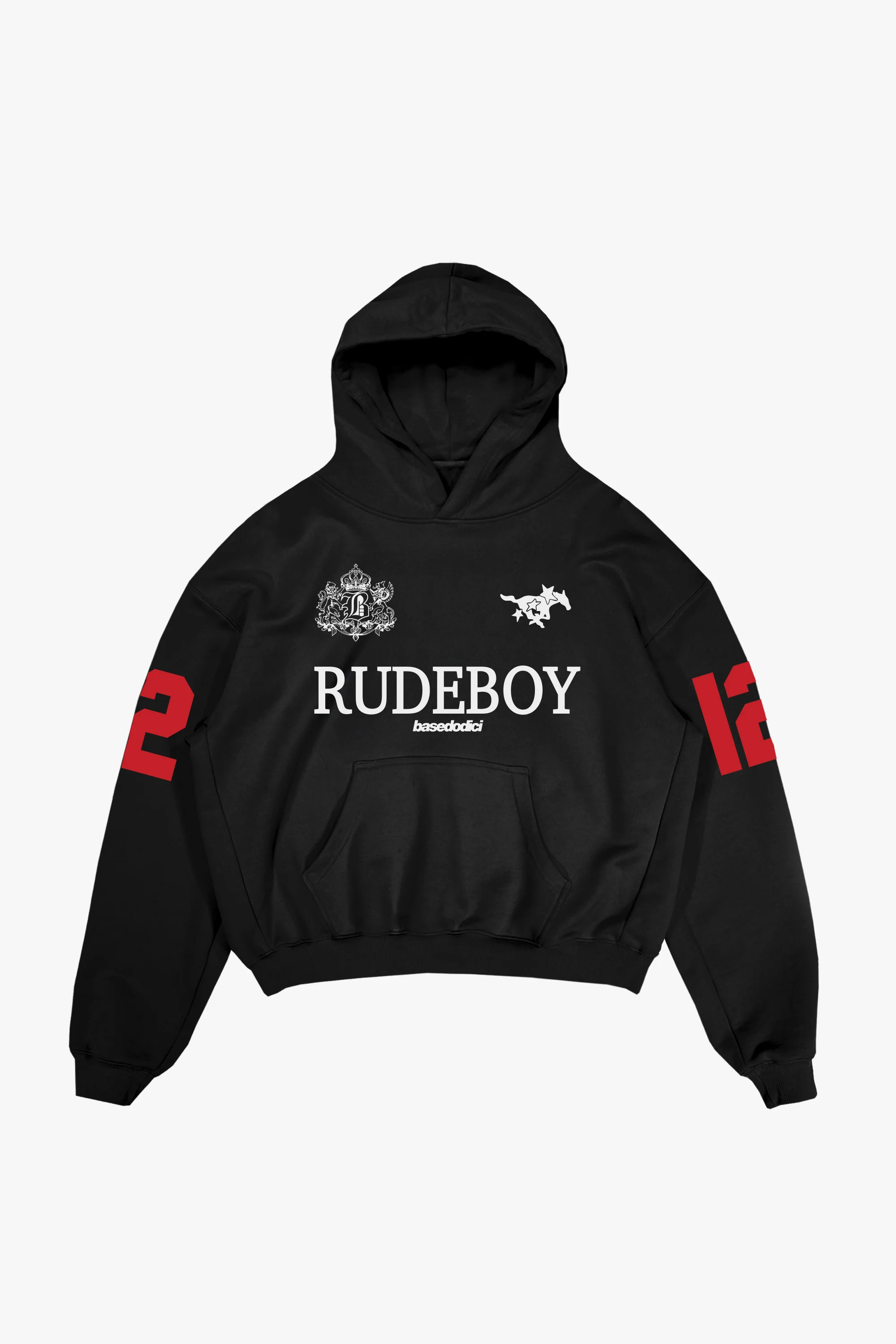 Hoodie "RUDEBOY LDN" 12 Black