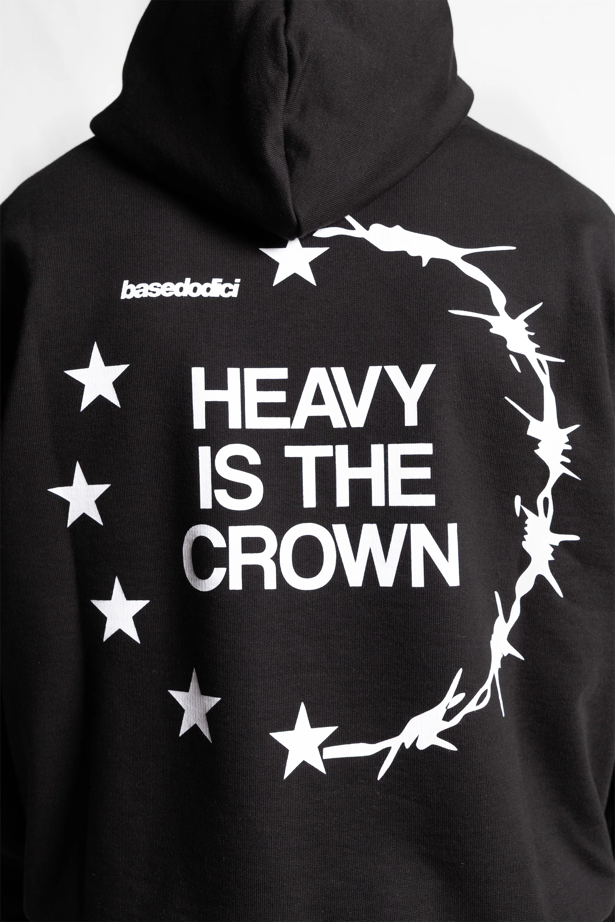 Hoodie "RUDEBOY LDN" Crown Black - Image 3