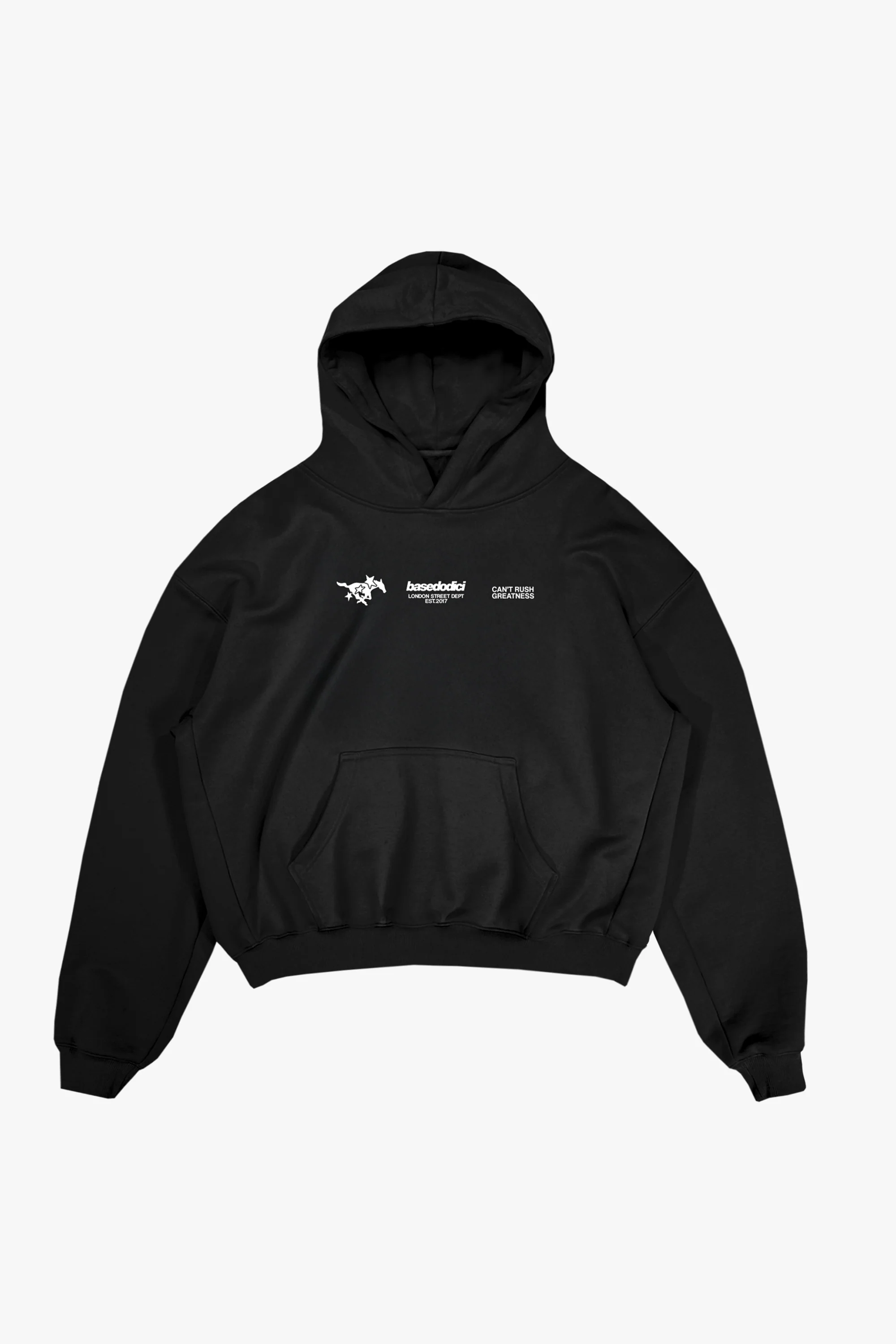 Hoodie "RUDEBOY LDN" Crown Black - Image 8