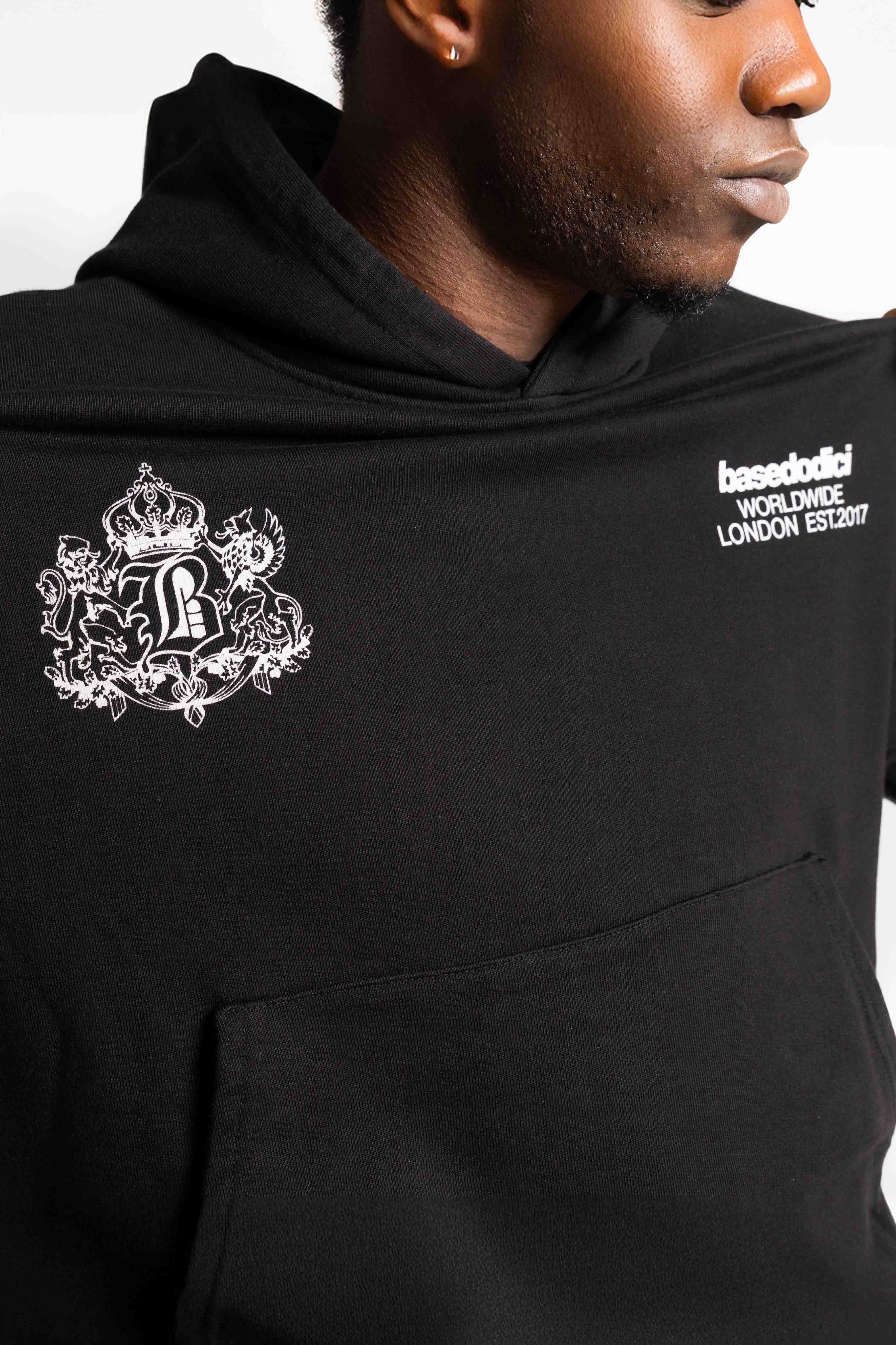 Hoodie "RUDEBOY LDN" NotBought Black - Image 10
