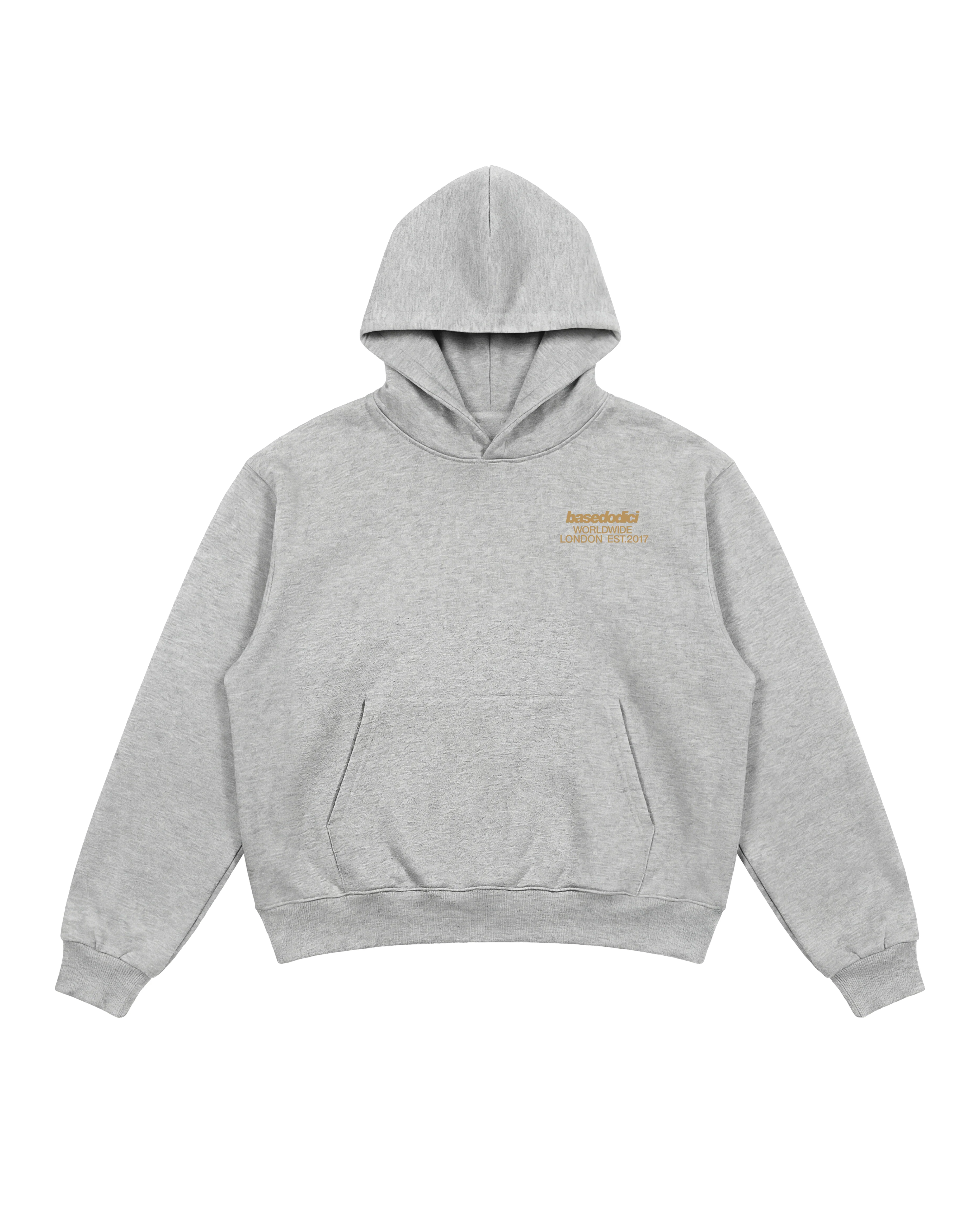 Hoodie "RUDEBOY LDN" RudeBoy AshGrey - Image 5