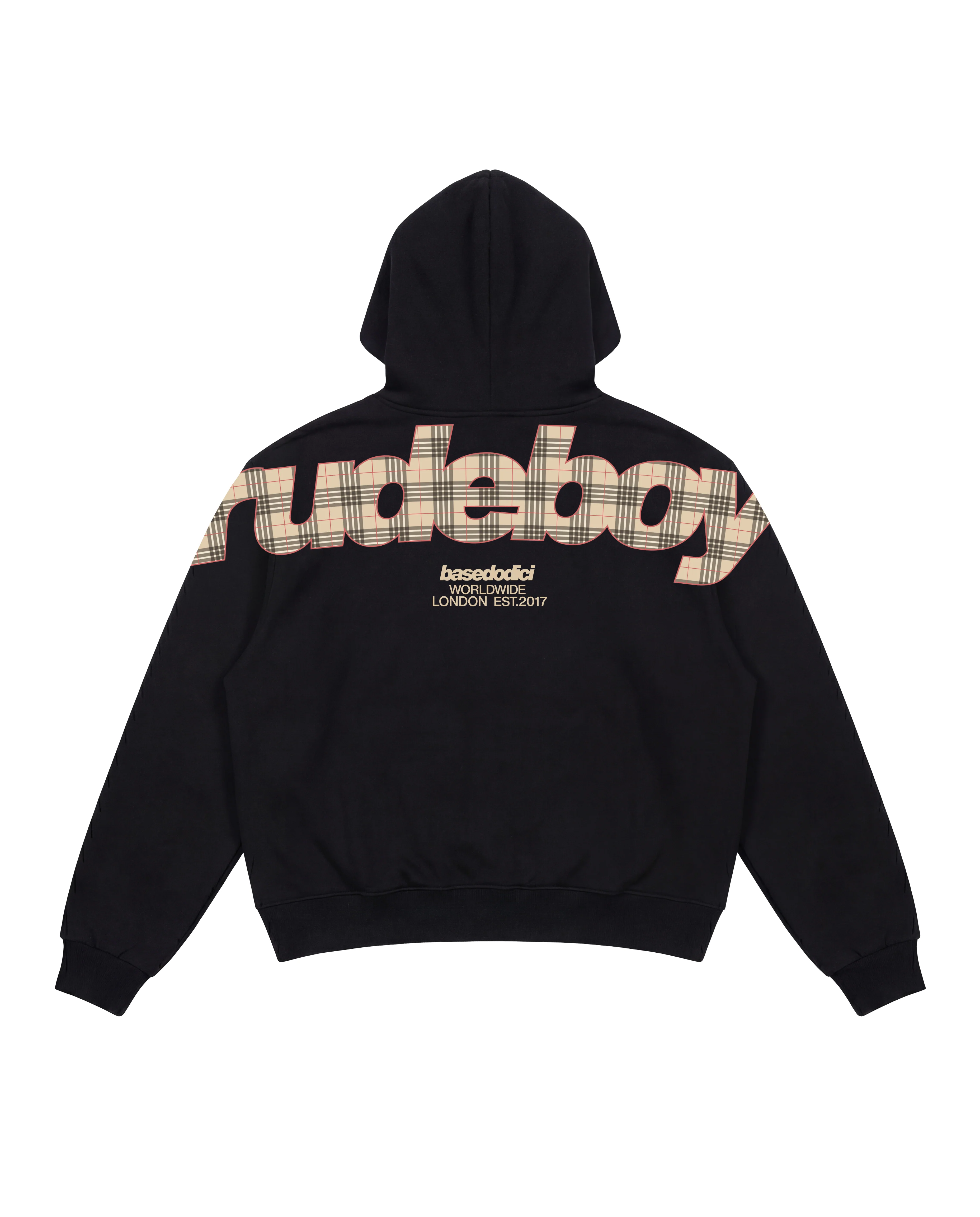 Hoodie "RUDEBOY LDN" RudeBoy Black - Image 2