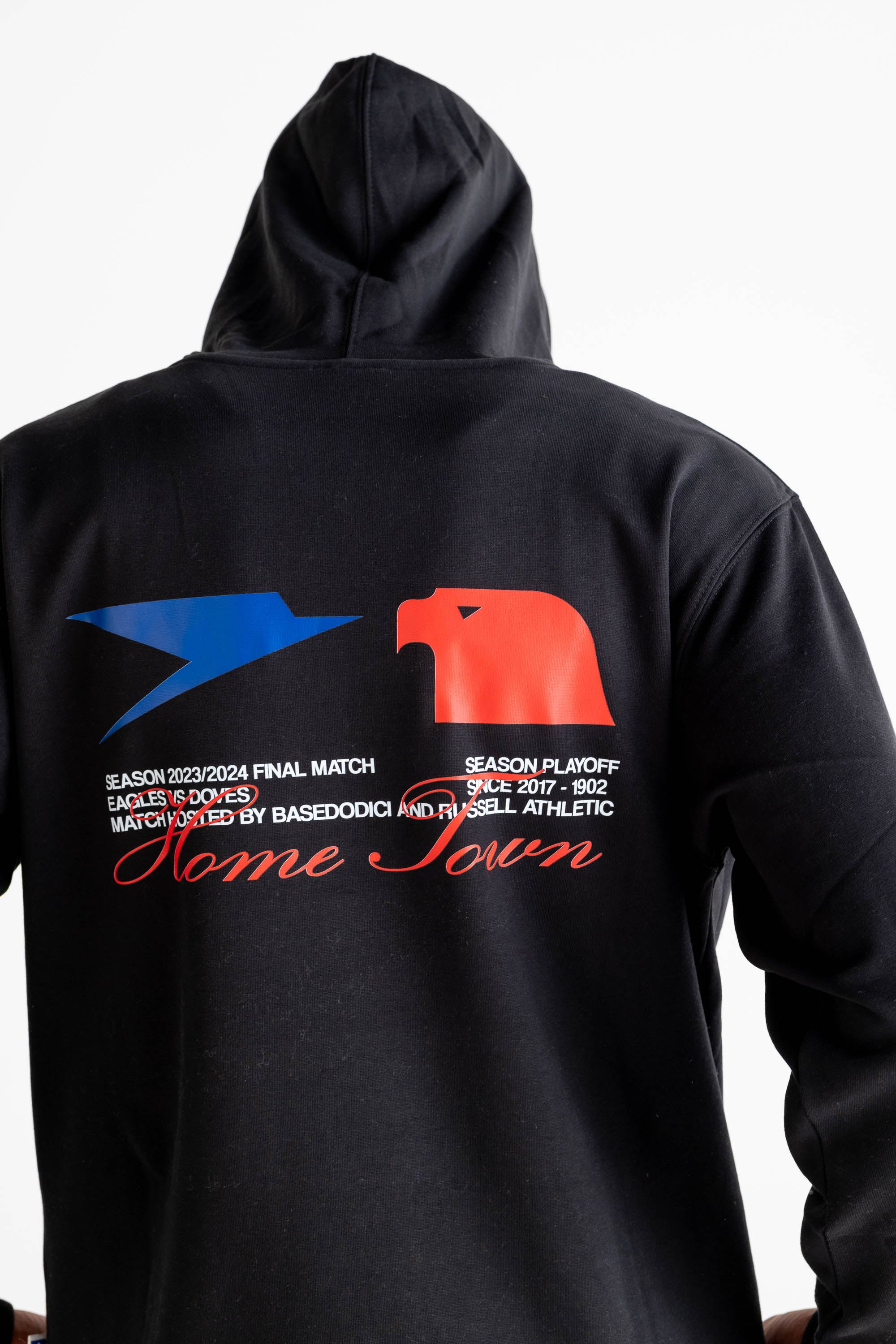 Hoodie "RUSSELLxBASEDODICI" Touchdown Black - Image 13
