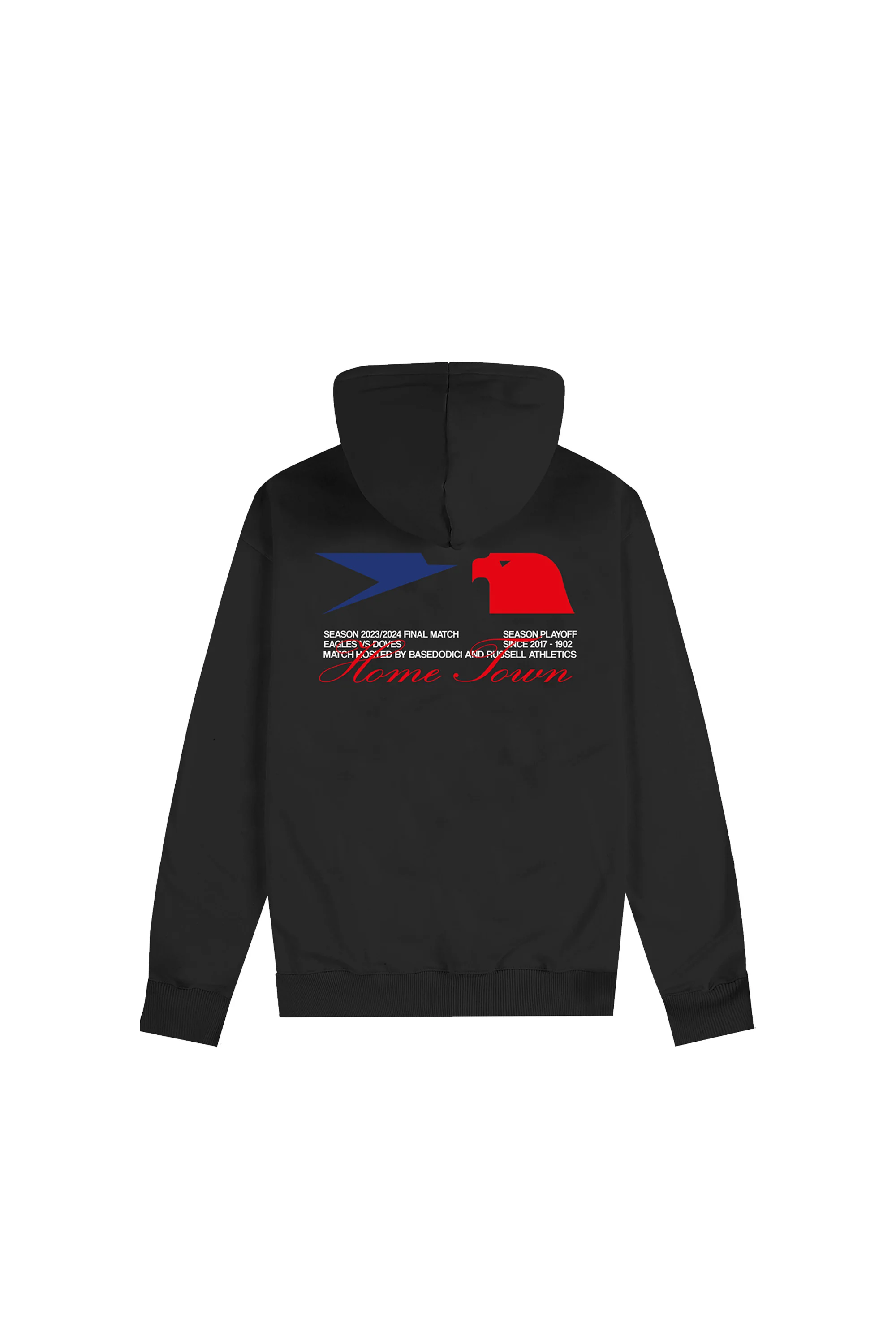 Hoodie "RUSSELLxBASEDODICI" Touchdown Black - Image 3