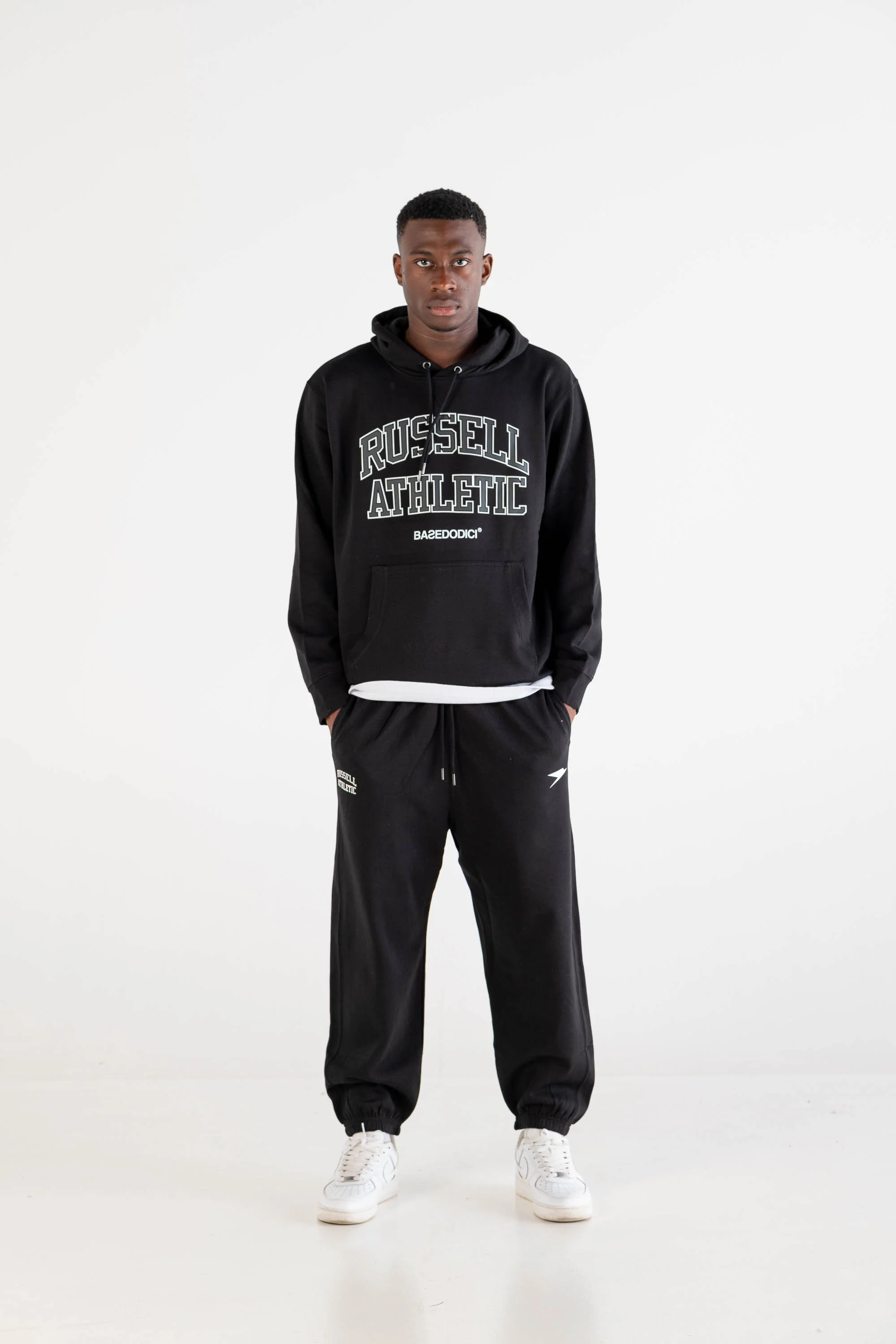 Hoodie "RUSSELLxBASEDODICI" Touchdown Black - Image 4