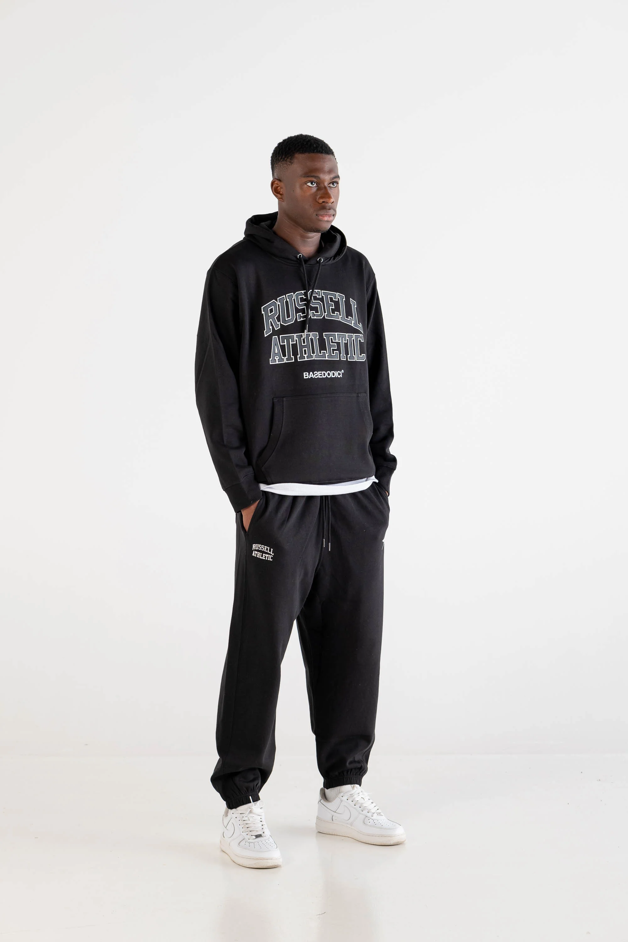 Hoodie "RUSSELLxBASEDODICI" Touchdown Black - Image 5