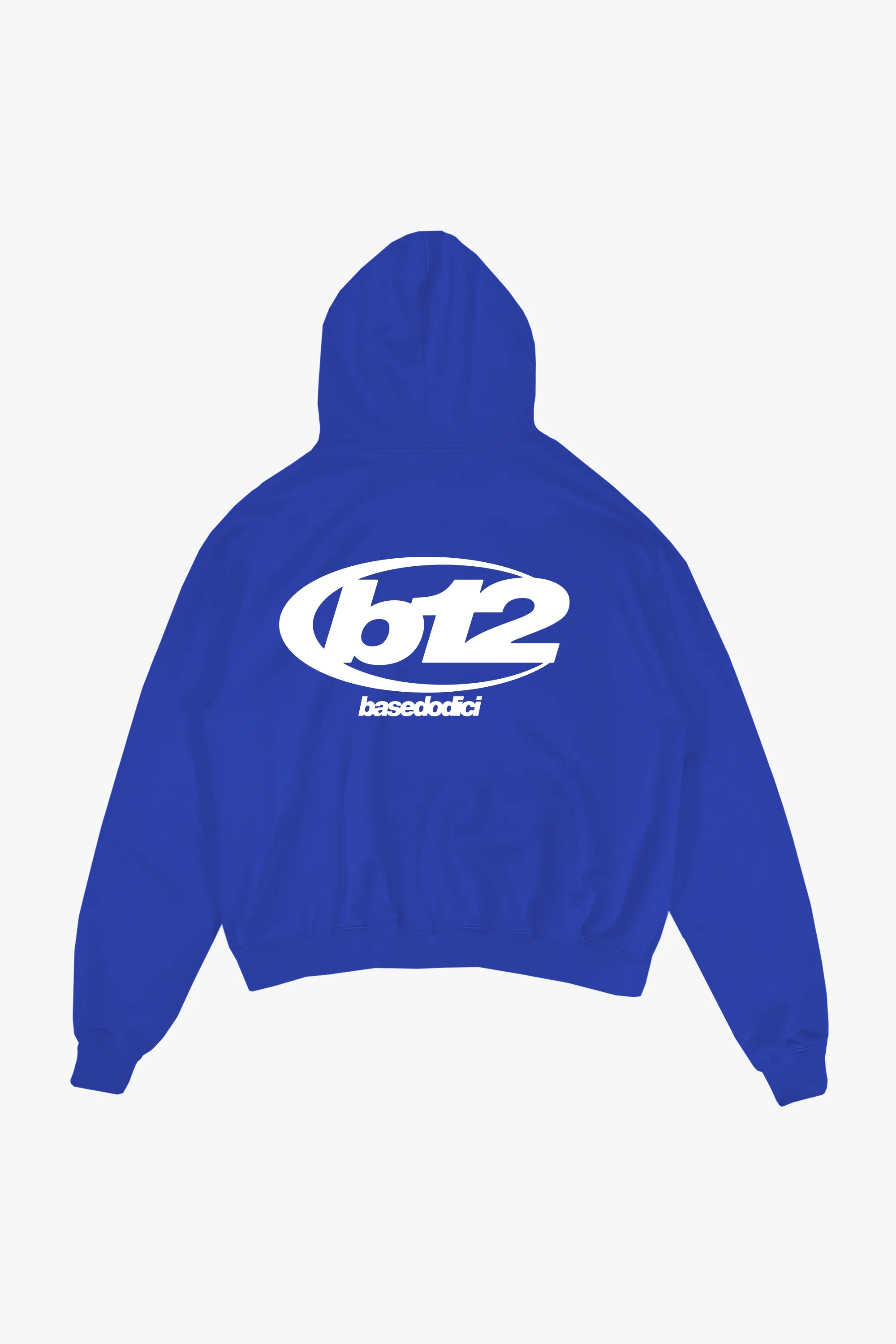 Hoodie "TEAM012" Back 12 Blue/White