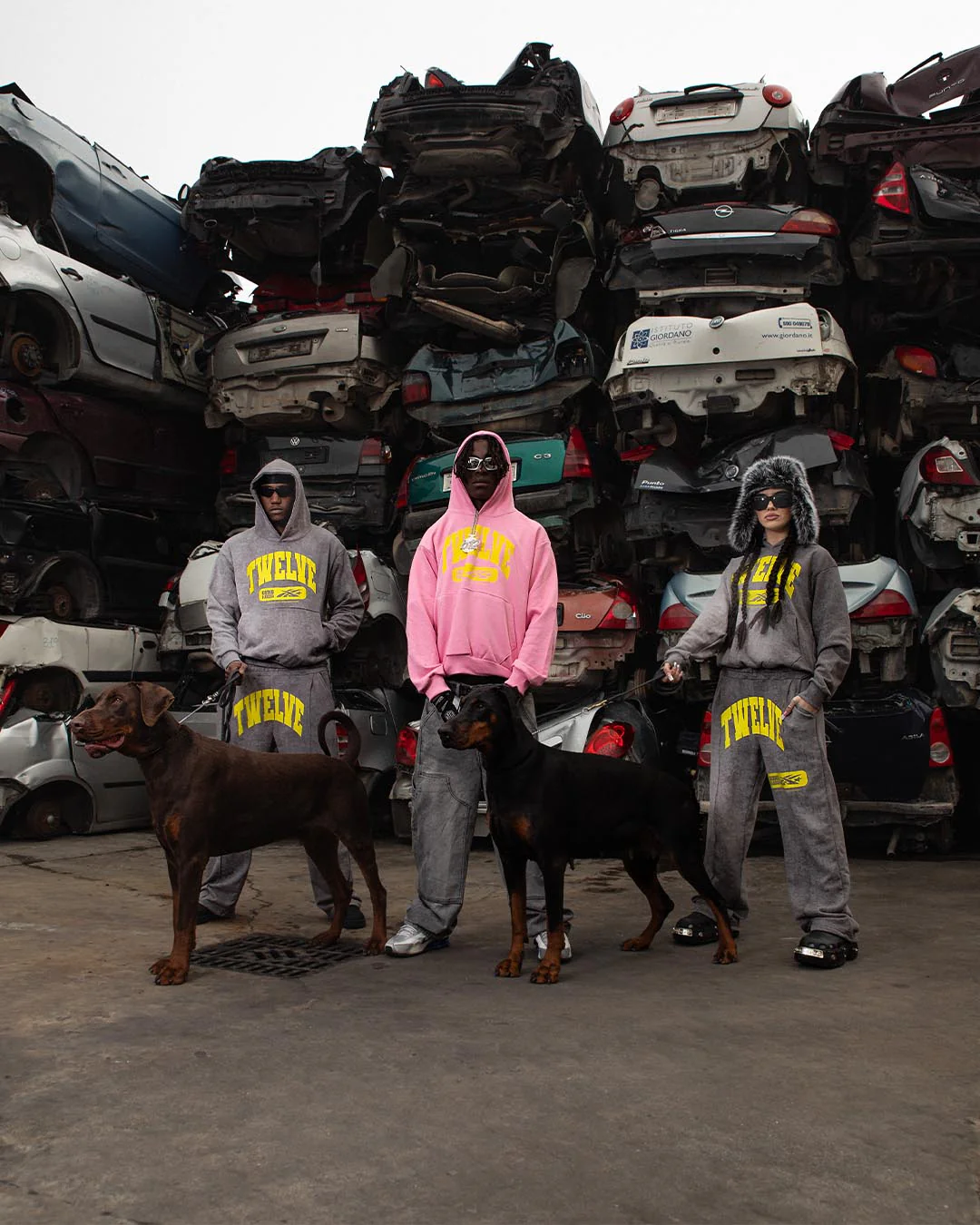 Hoodie “THECRUISE” Twelve Pink - Image 3