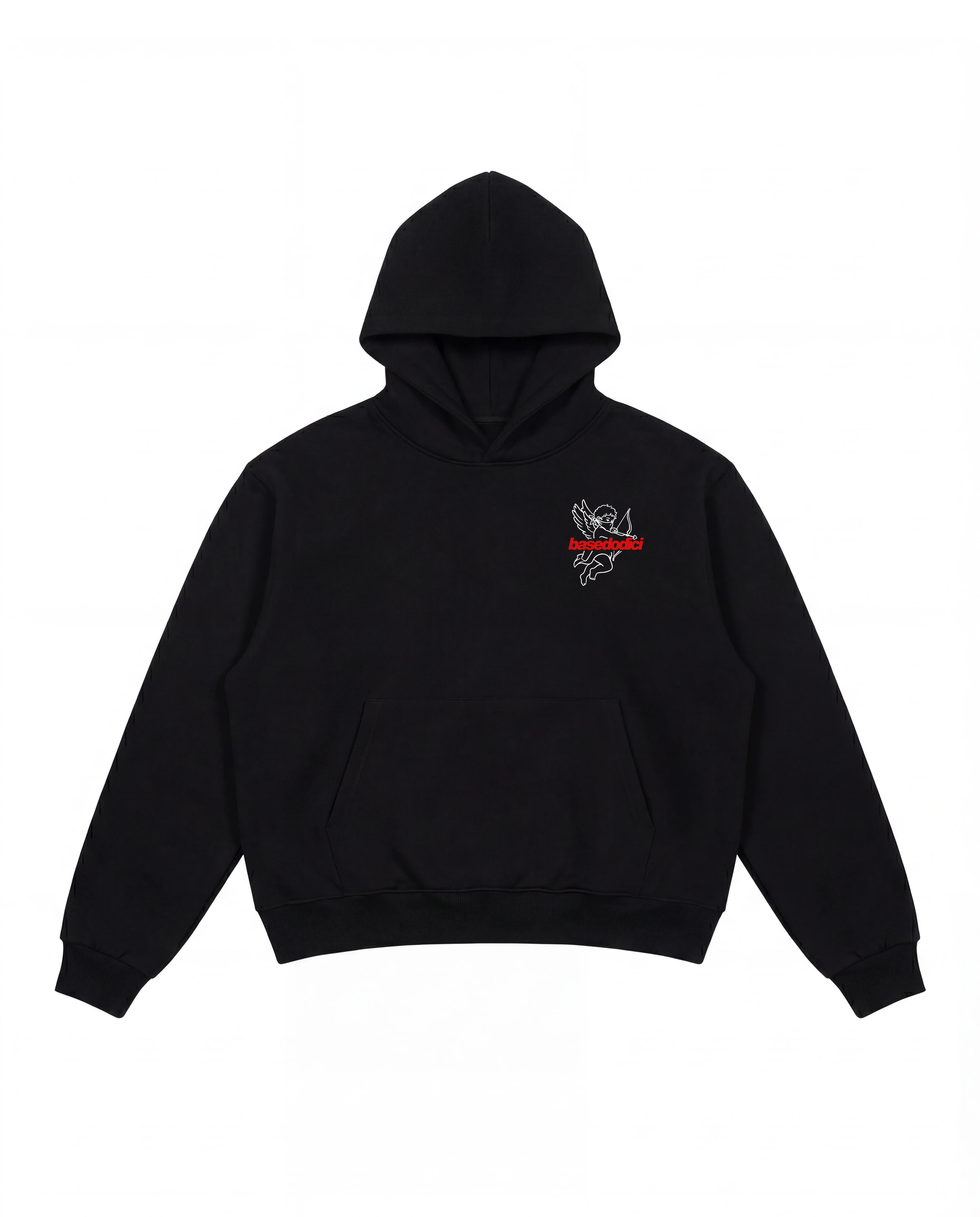 Hoodie "VALENTINE" Cupid Black - Image 6