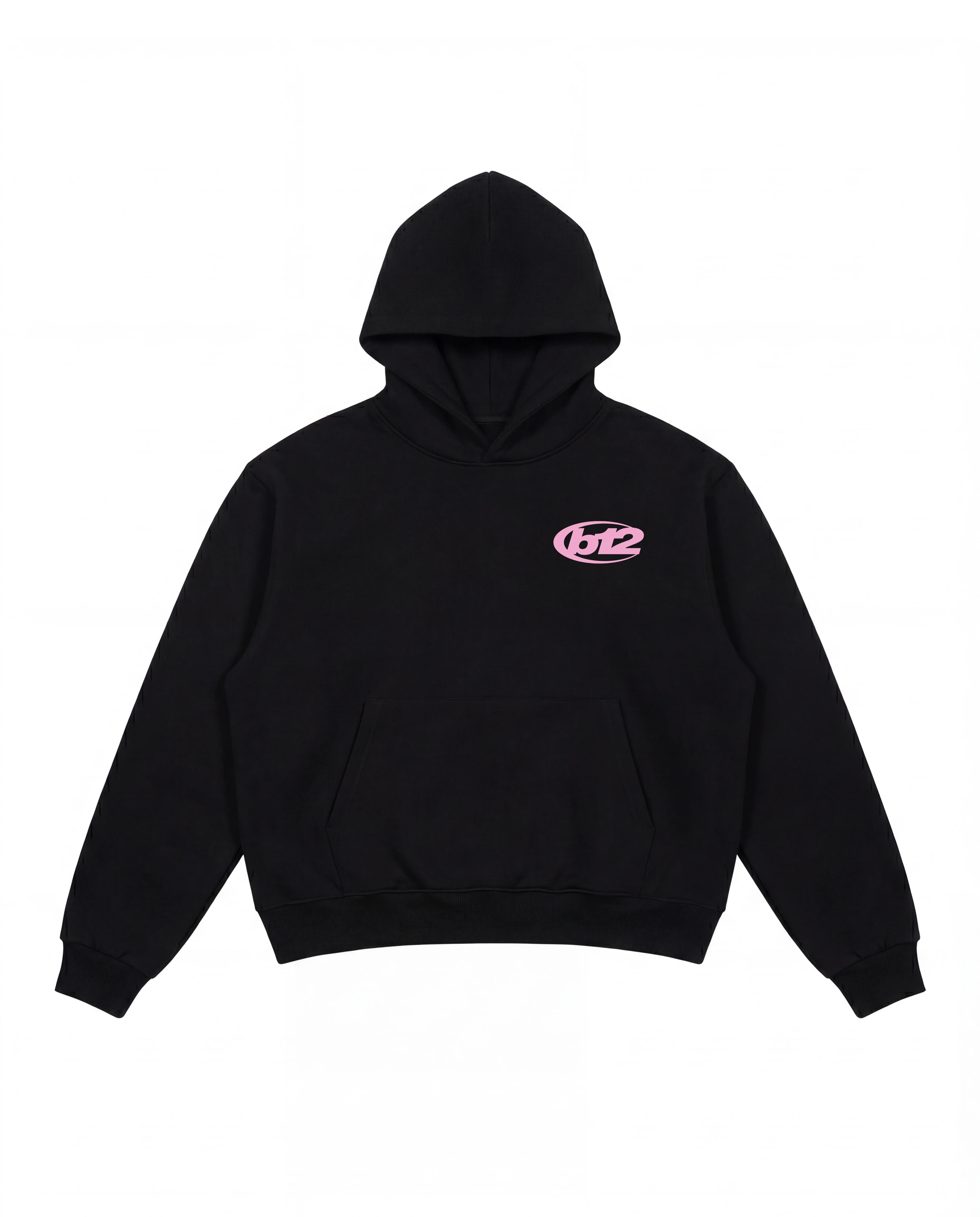 Hoodie "VALENTINE" iLoveYou Black - Image 3