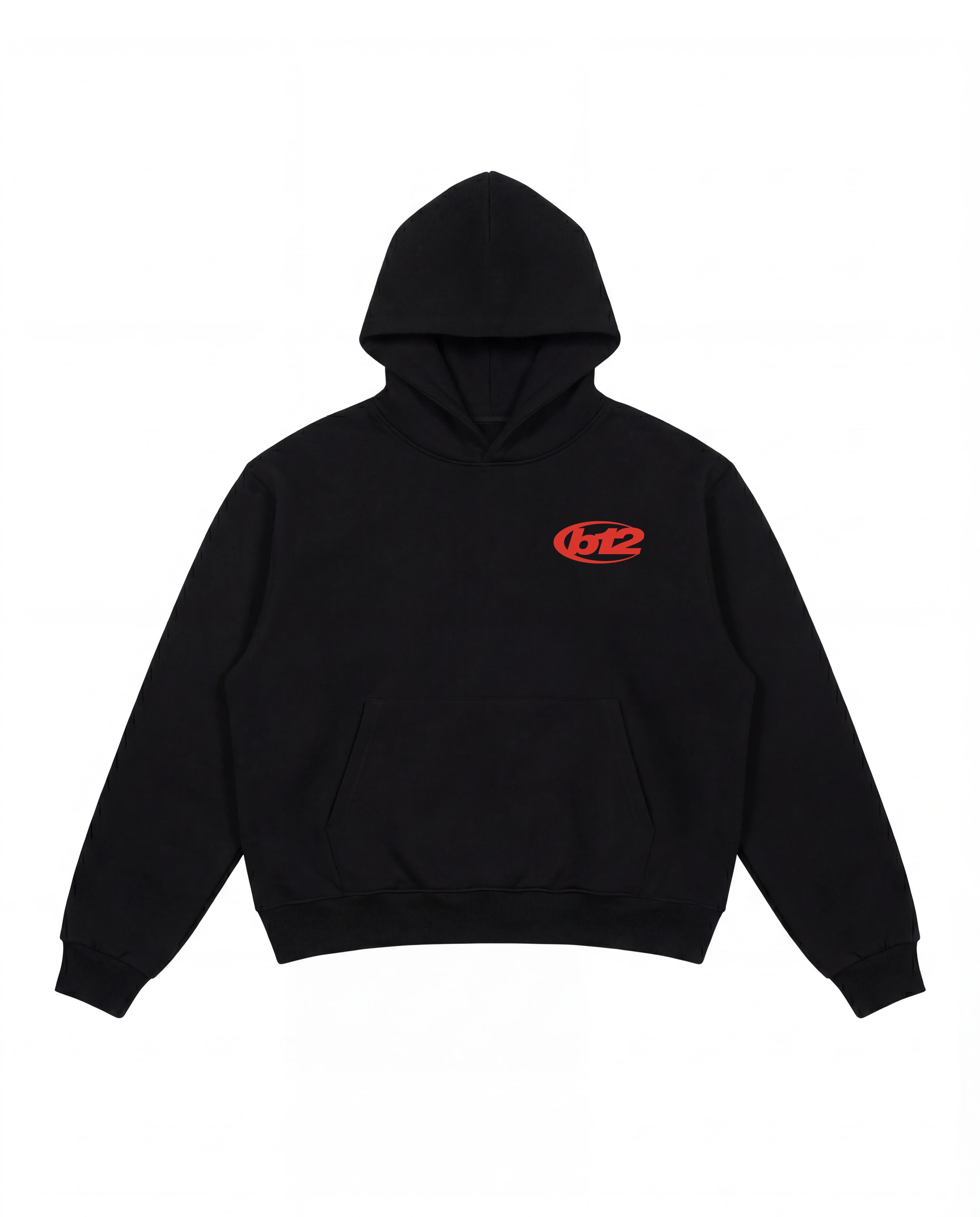 Hoodie "VALENTINE" LoveIsWar Black - Image 5