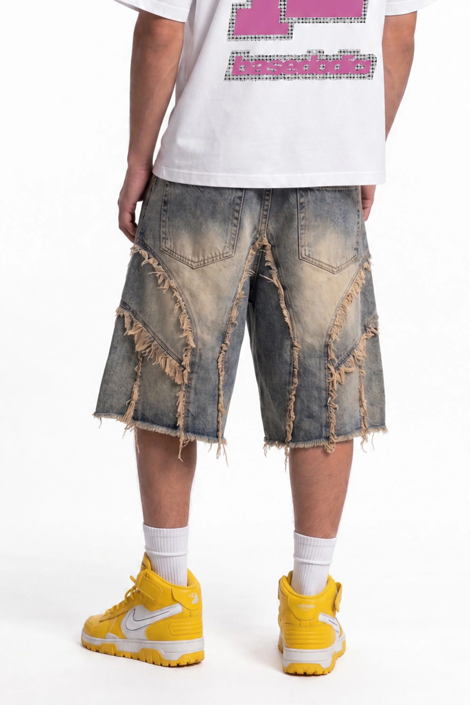 Jorts "4PLAYERS" Mid Blue - Image 3