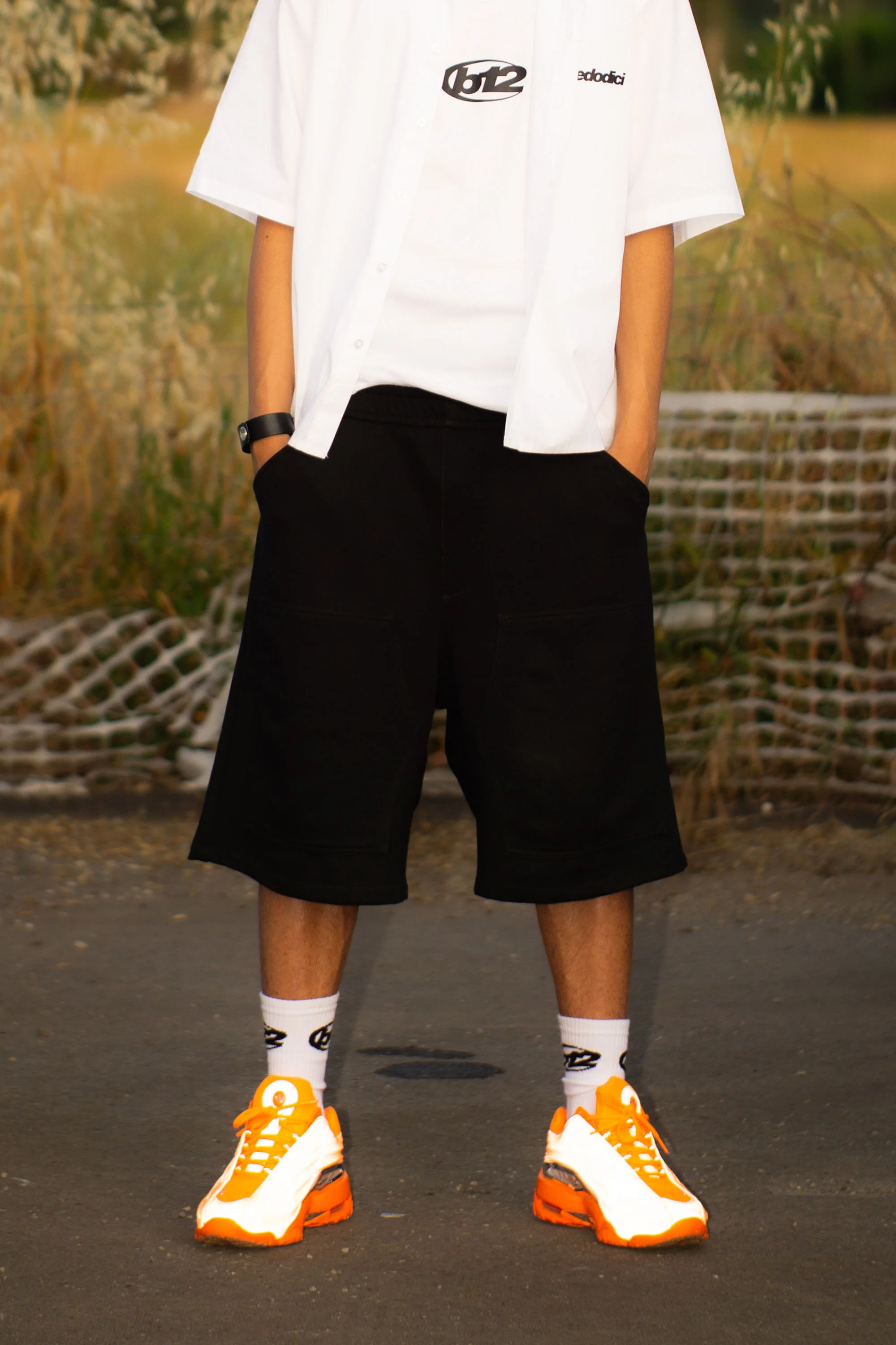 Jorts Comfy “LIVE FAST” Logo Black - Image 3