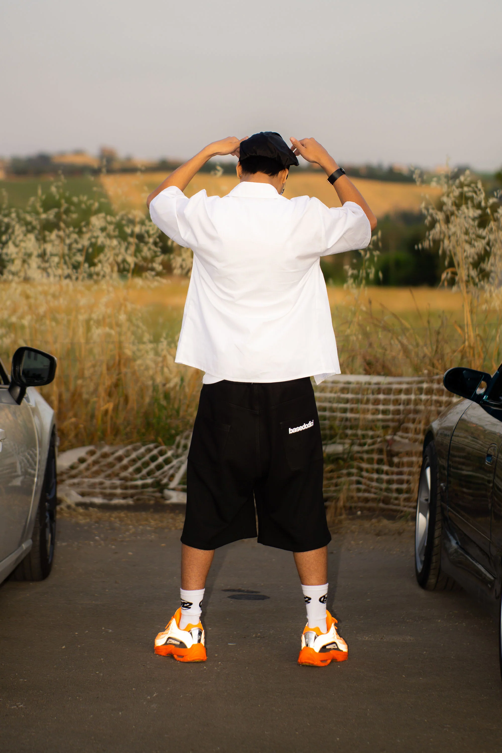 Jorts Comfy “LIVE FAST” Logo Black - Image 4