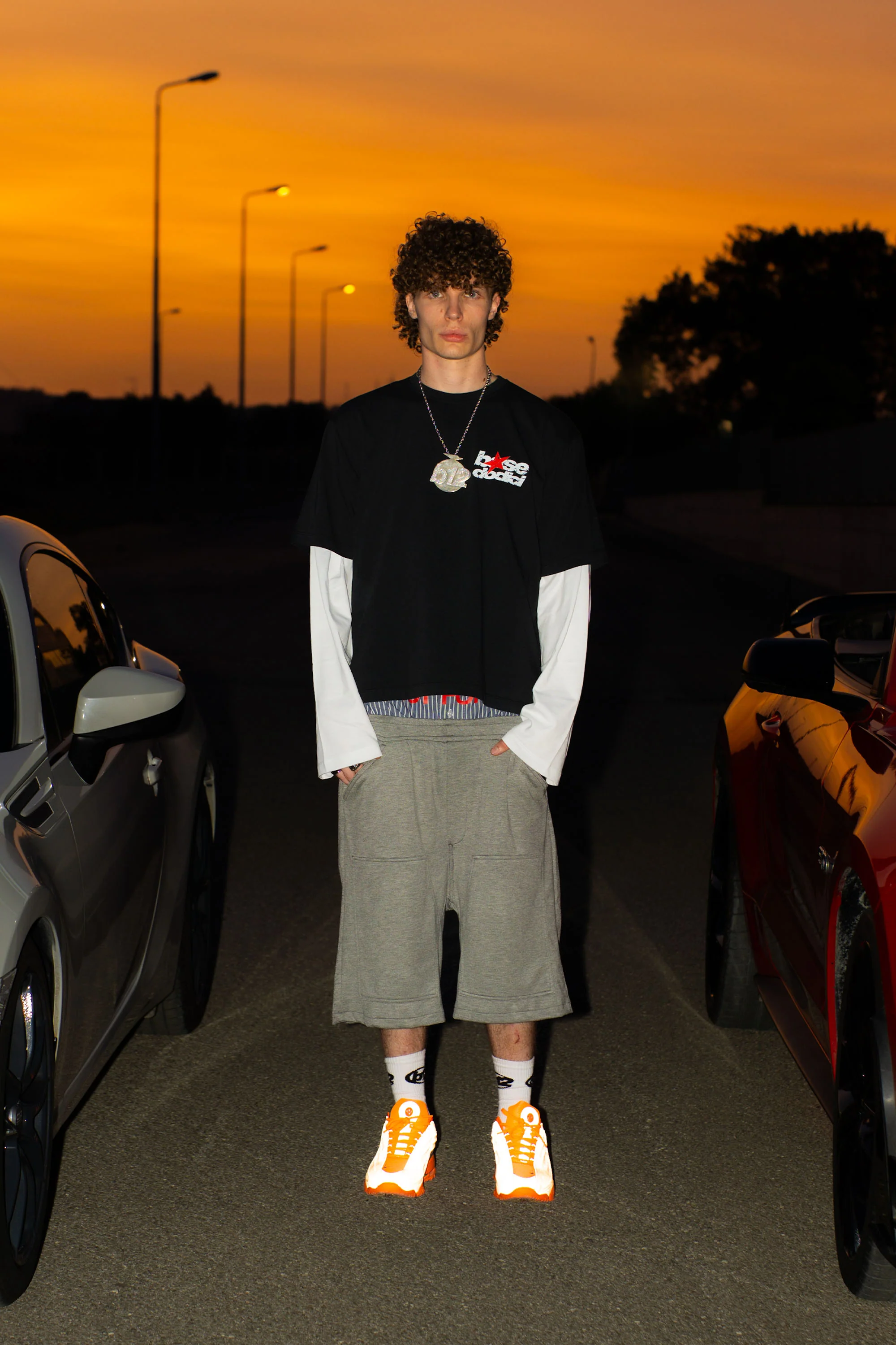 Jorts Comfy “LIVE FAST” Logo Grey - Image 11