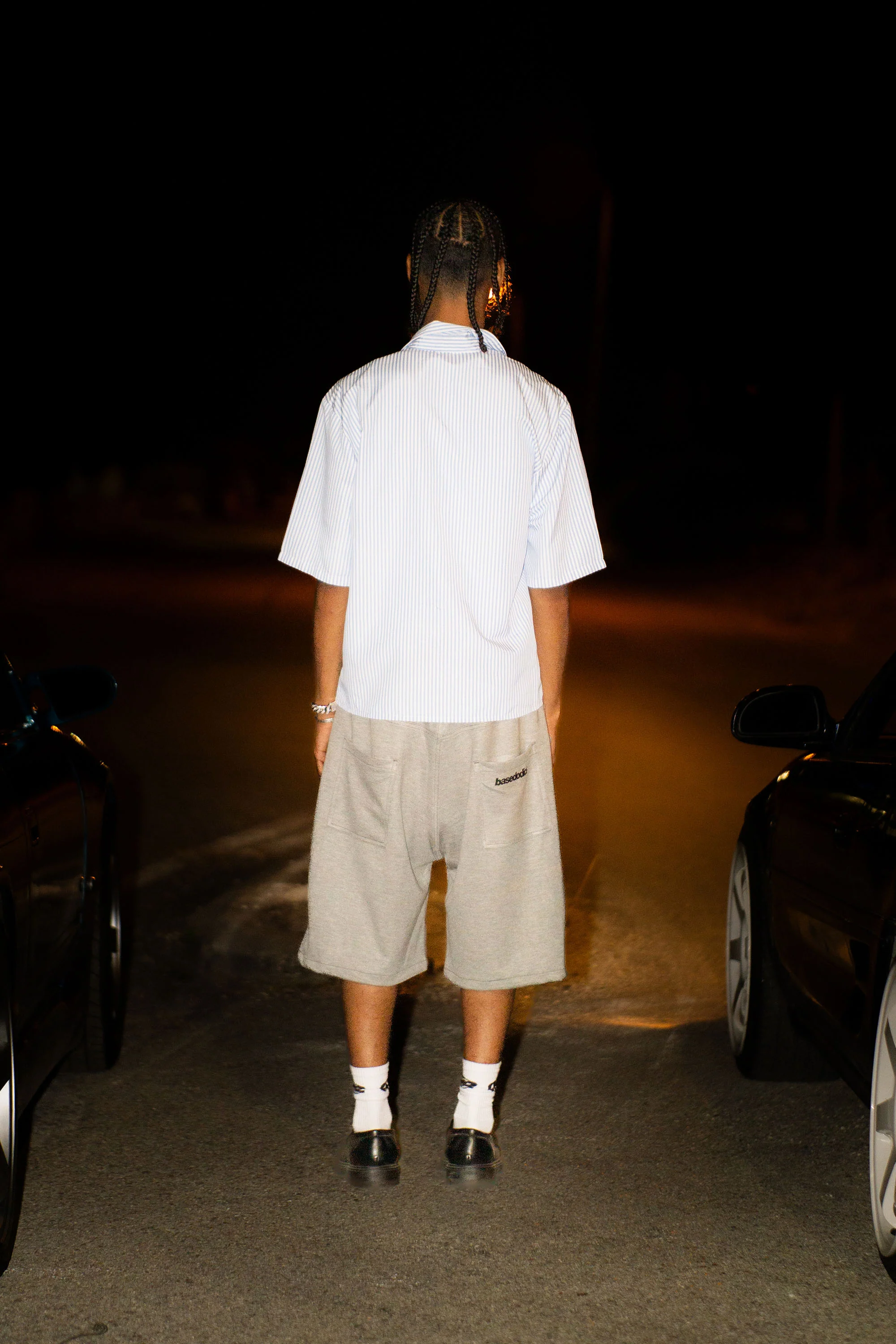 Jorts Comfy “LIVE FAST” Logo Grey - Image 5