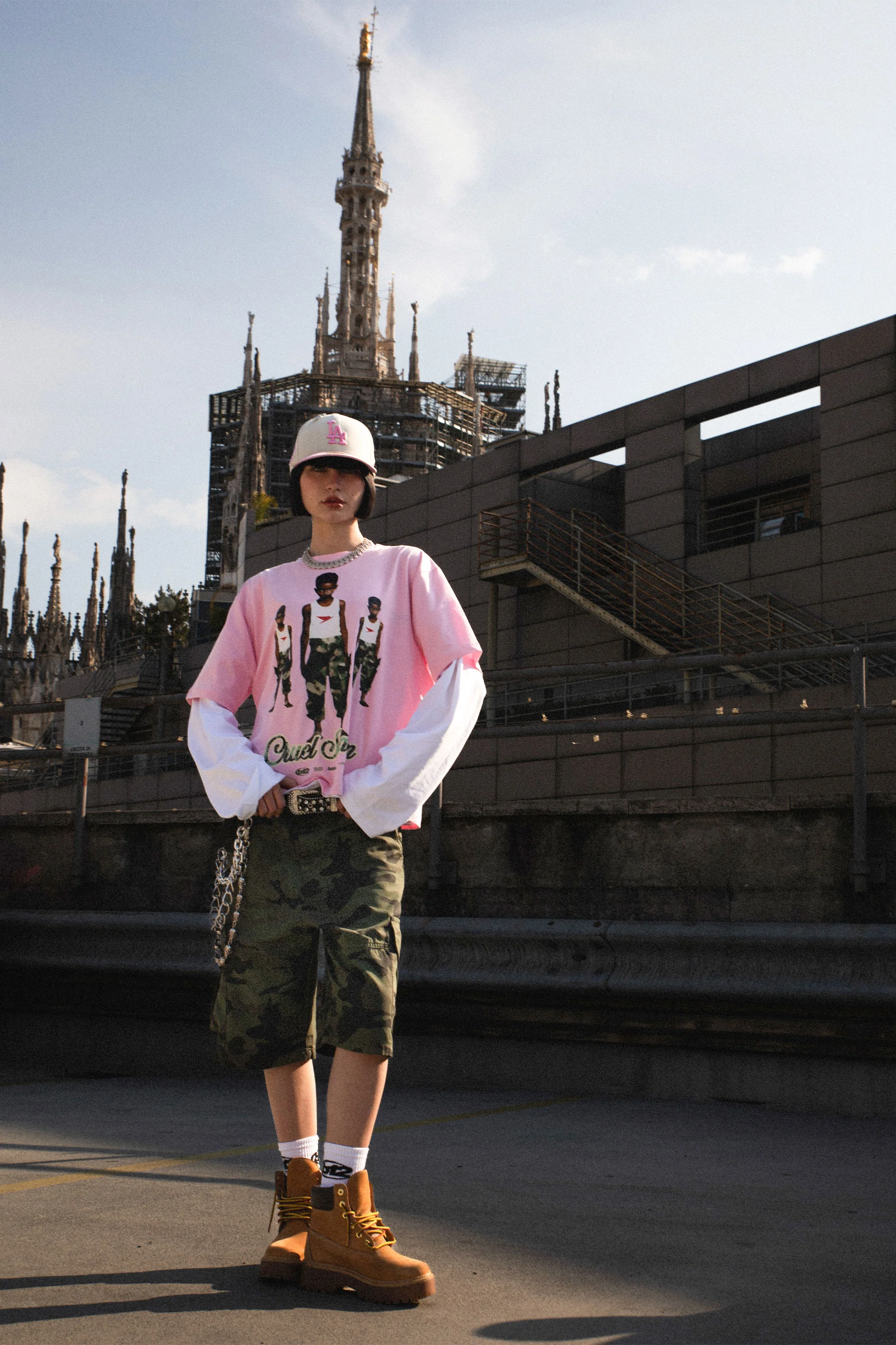 Jorts Cargo "CRUEL SEASON" Camo - Image 8