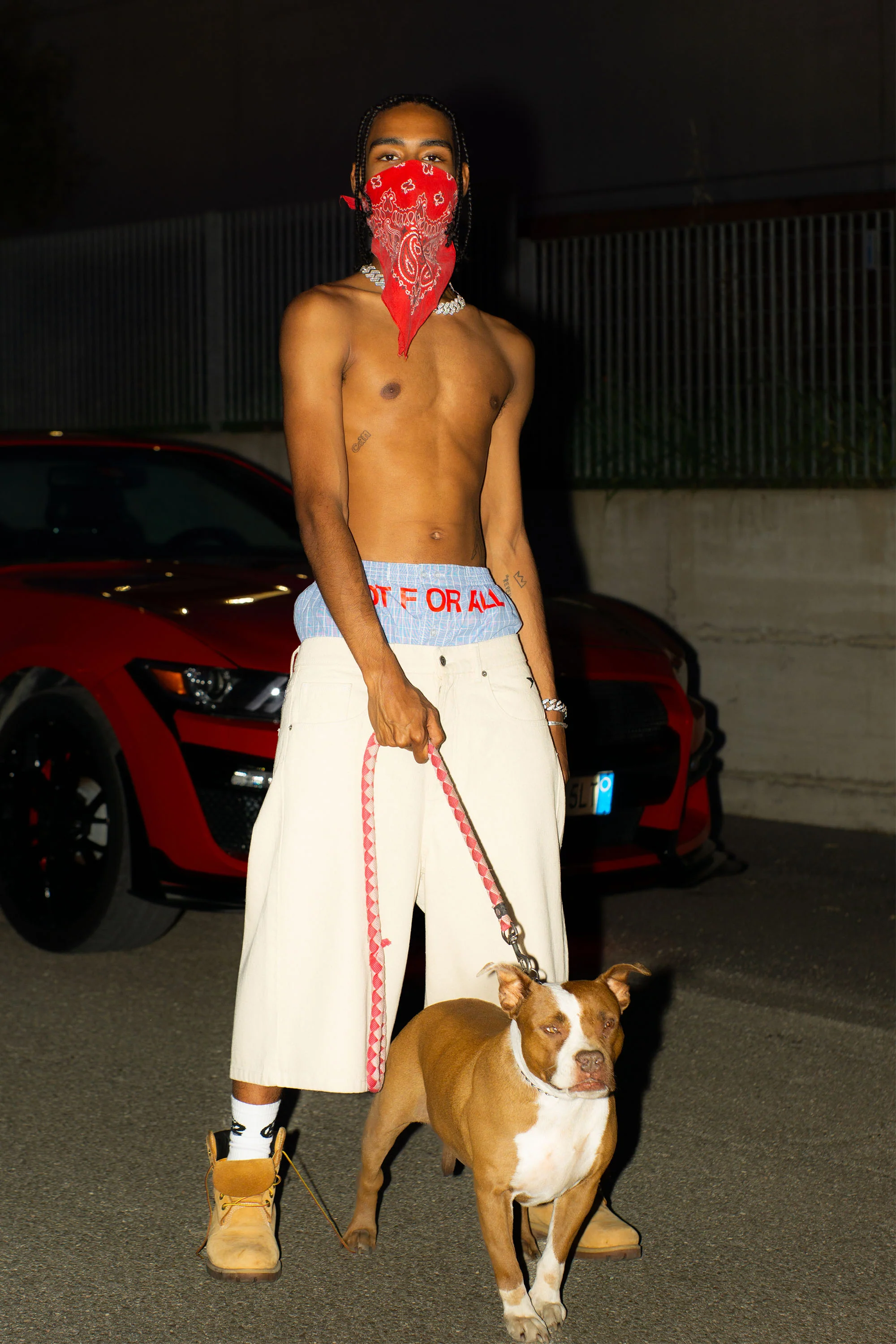 Jorts “LIVE FAST” B12 Cream - Image 3