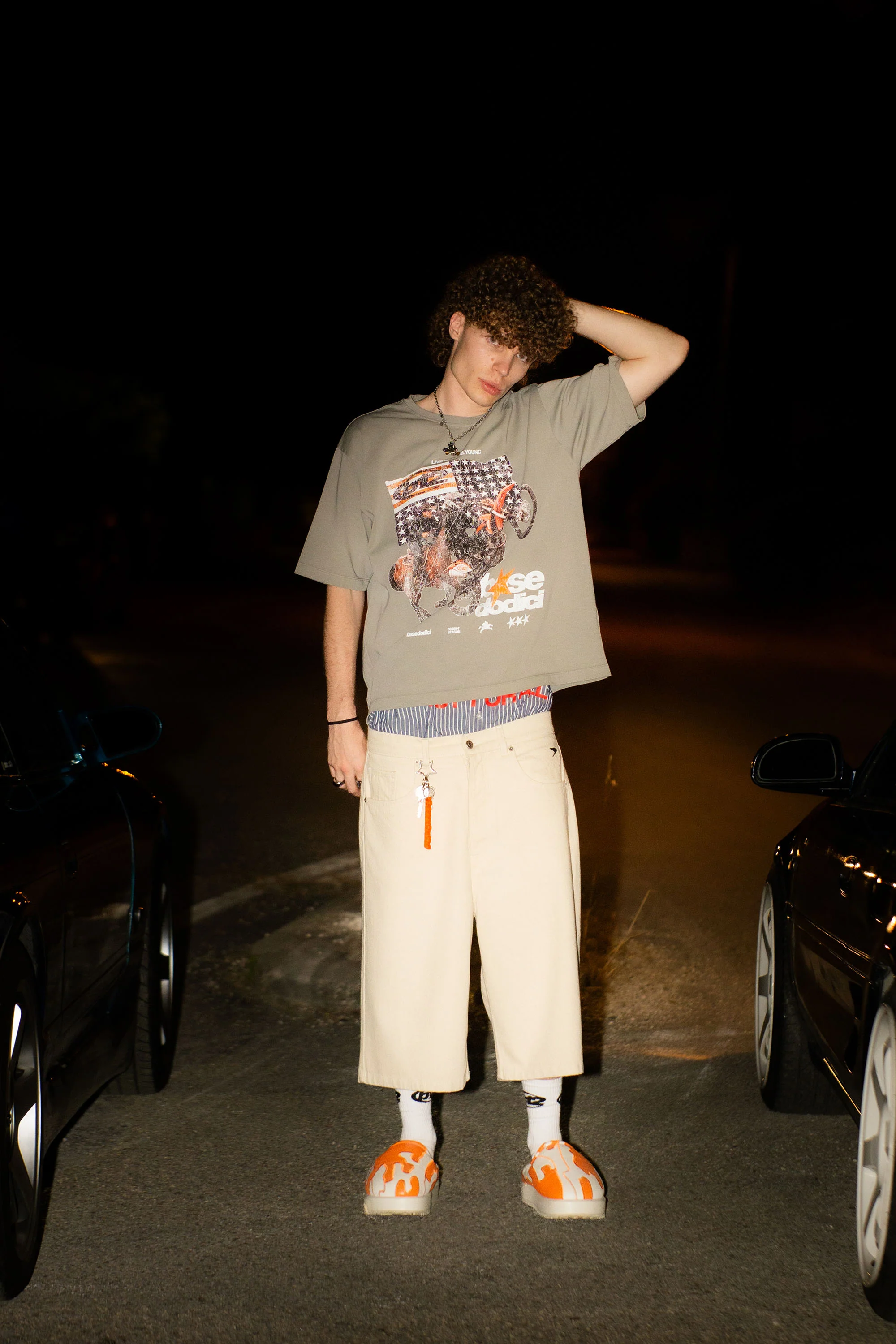 Jorts “LIVE FAST” B12 Cream - Image 6