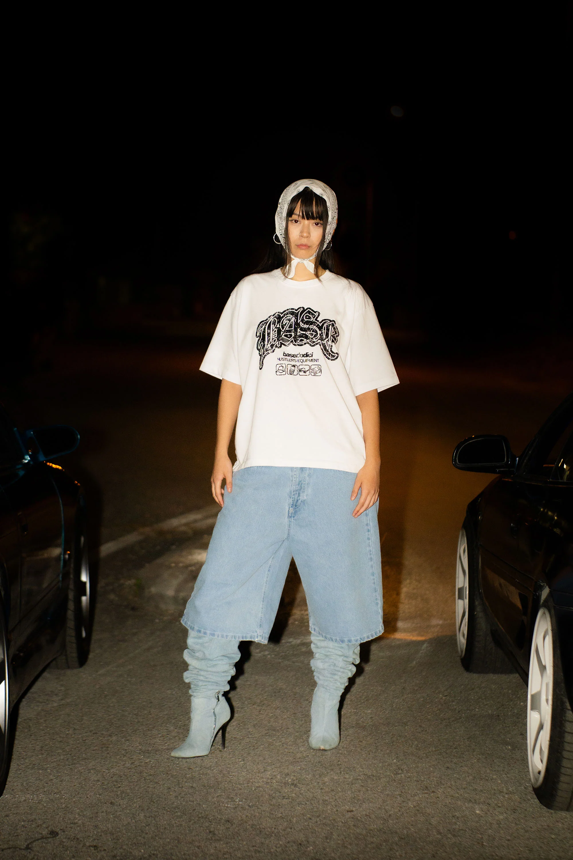 Jorts “LIVE FAST” B12 Light Blue - Image 12