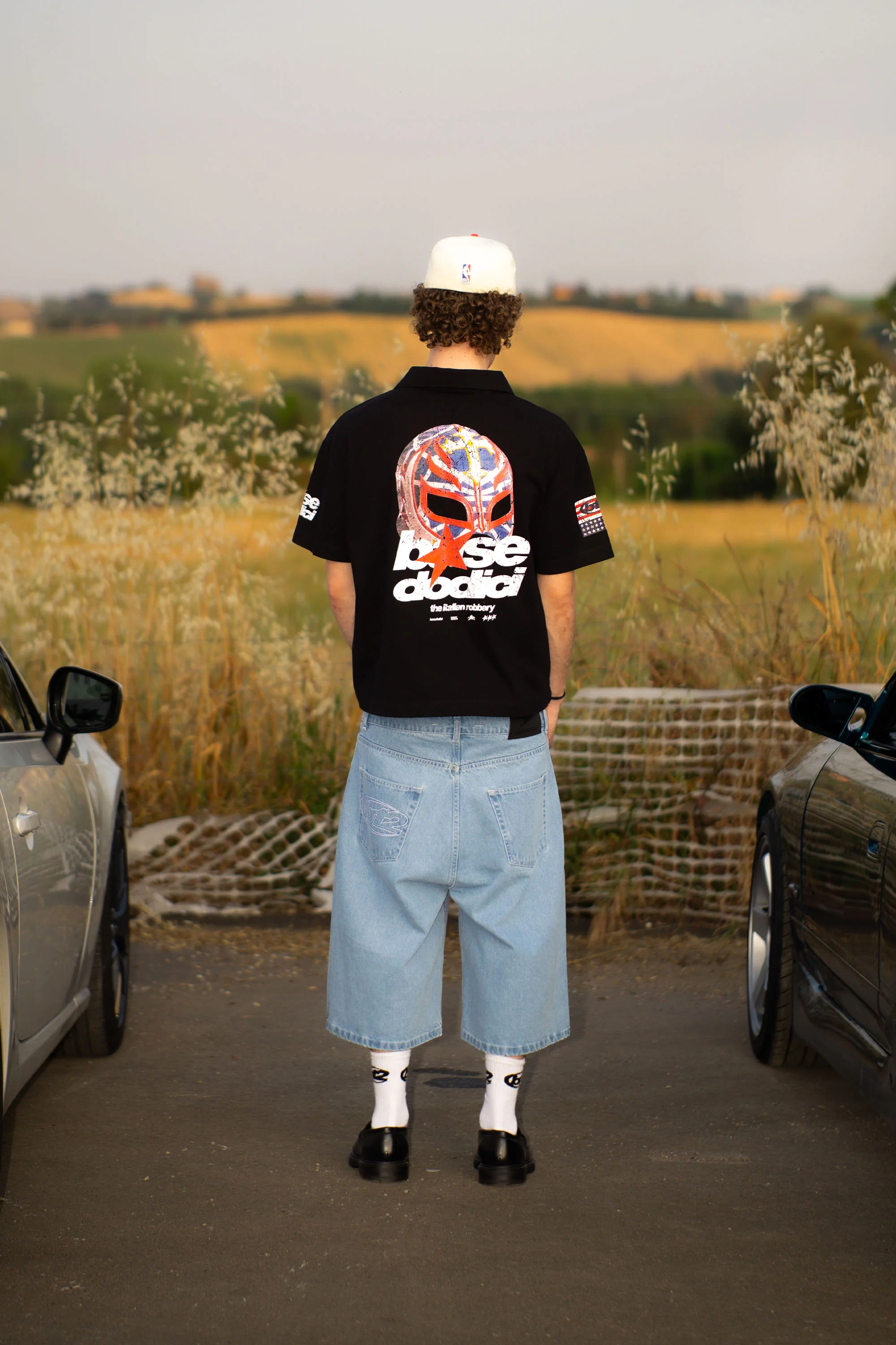 Jorts “LIVE FAST” B12 Light Blue - Image 4