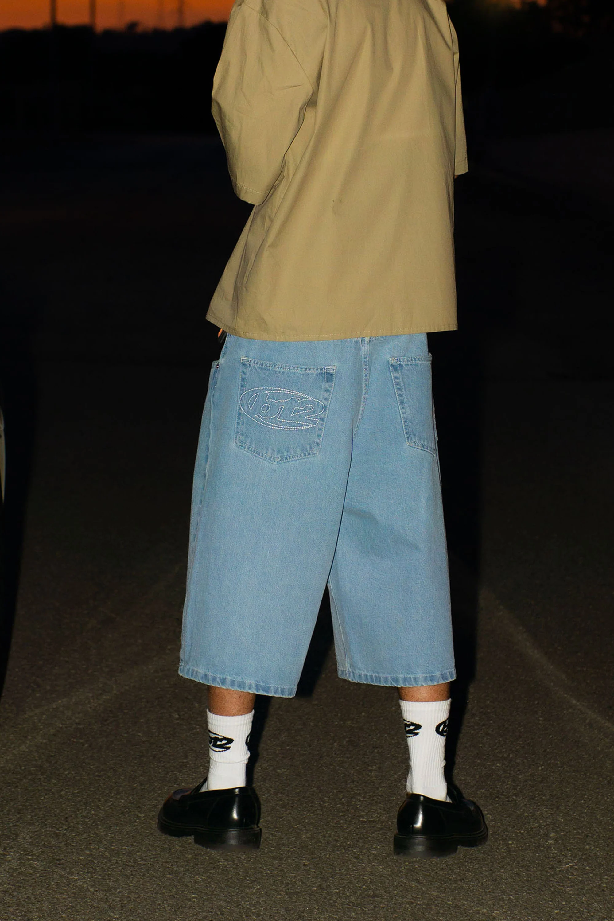 Jorts “LIVE FAST” B12 Light Blue - Image 6