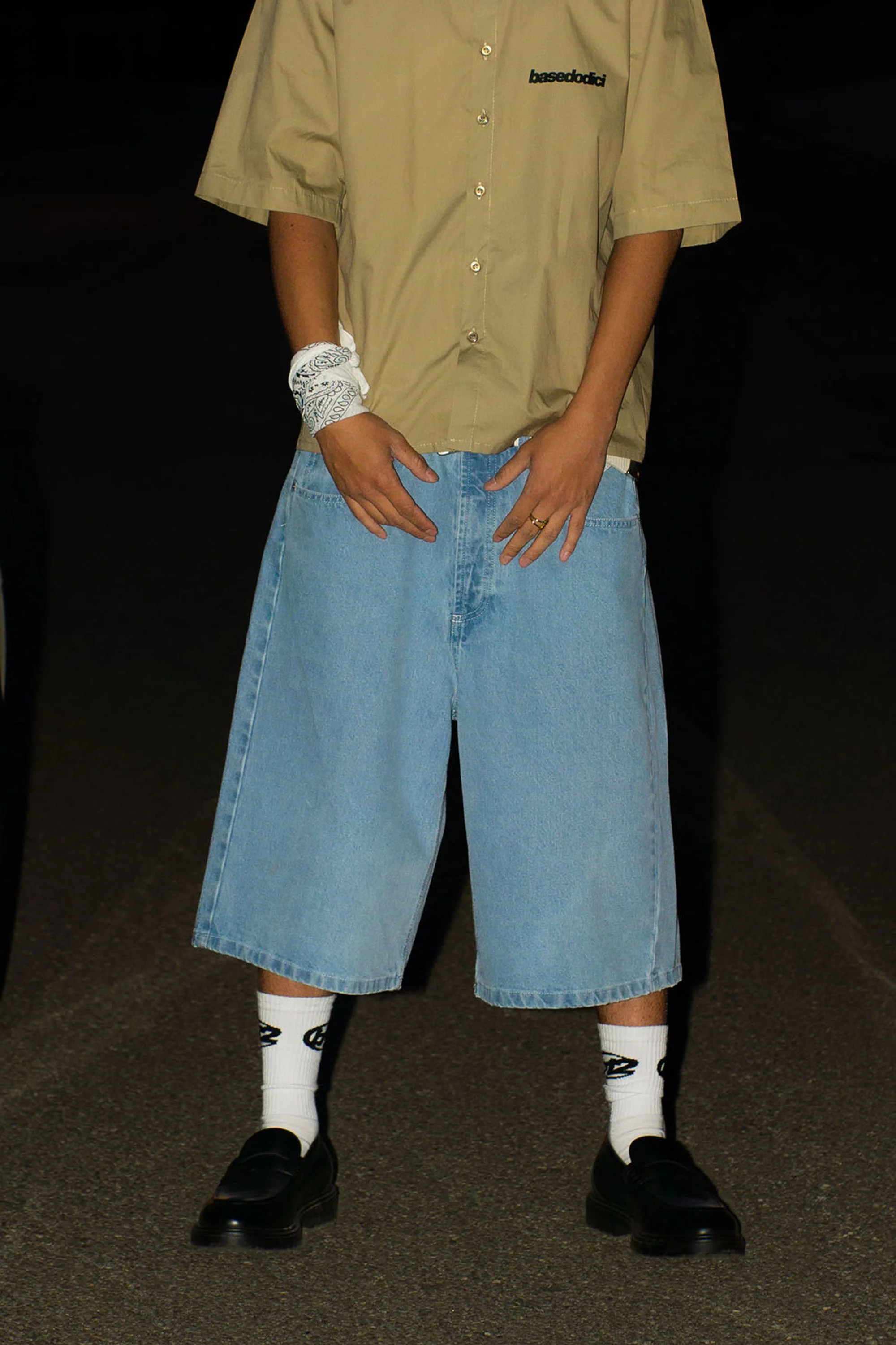 Jorts “LIVE FAST” B12 Light Blue - Image 7