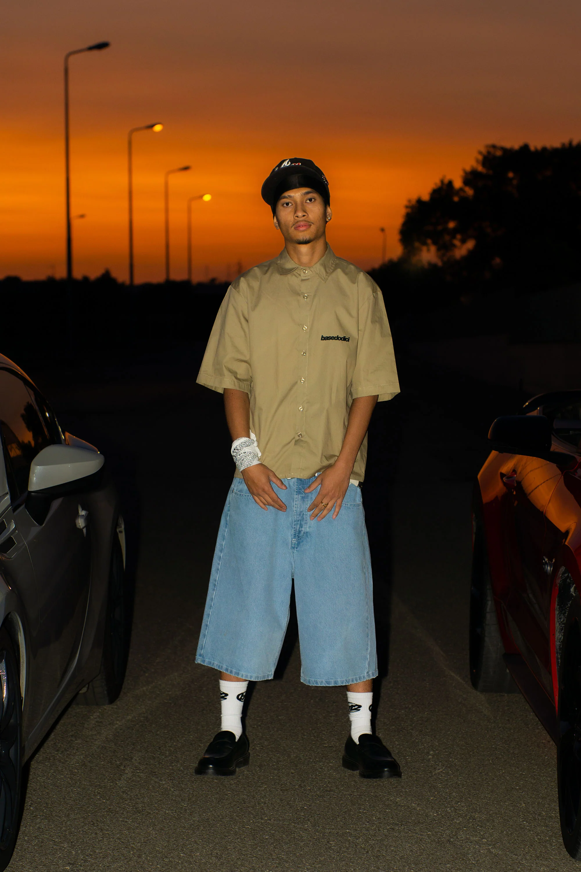 Jorts “LIVE FAST” B12 Light Blue - Image 8