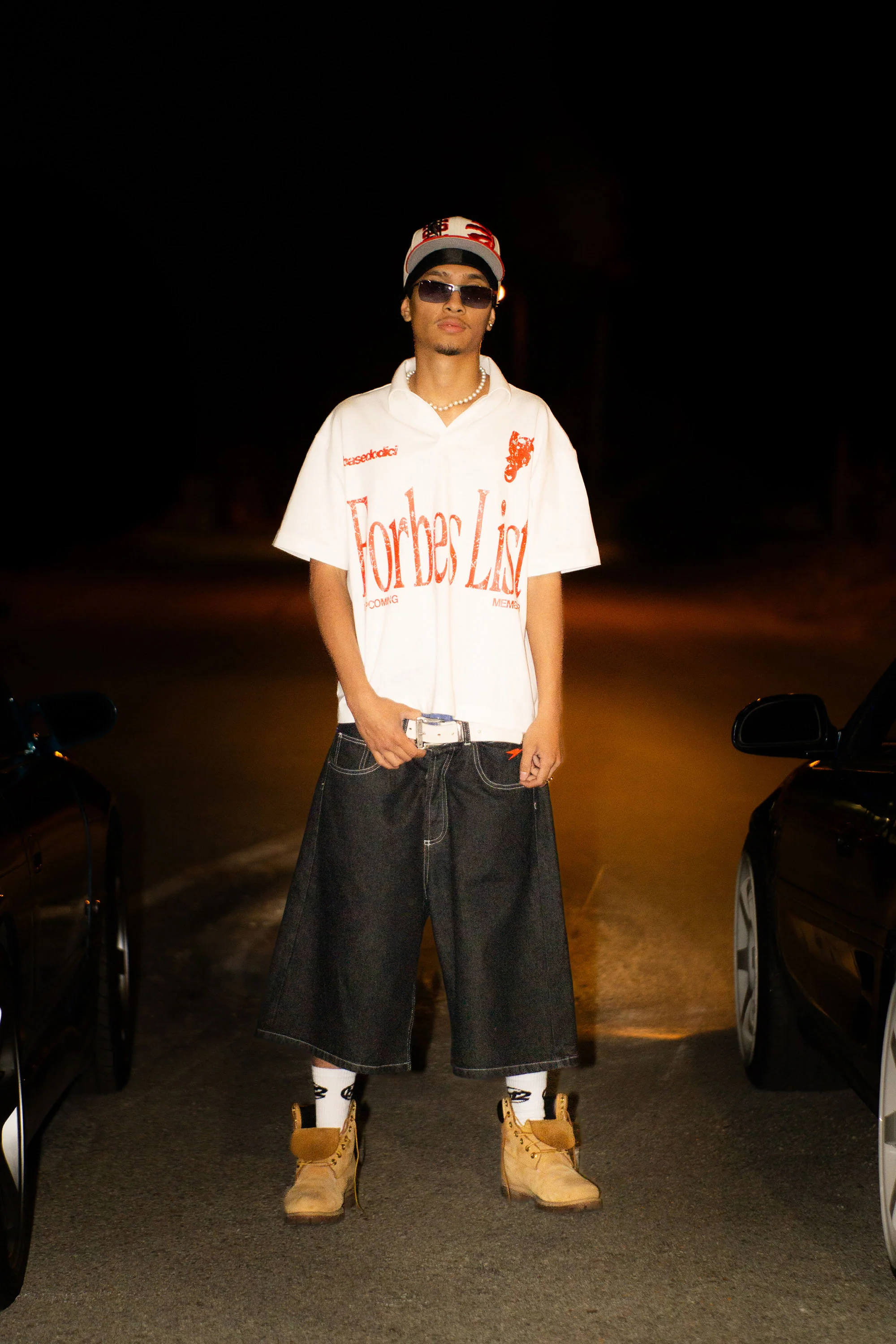 Jorts “LIVE FAST” B12 Raw Black - Image 5
