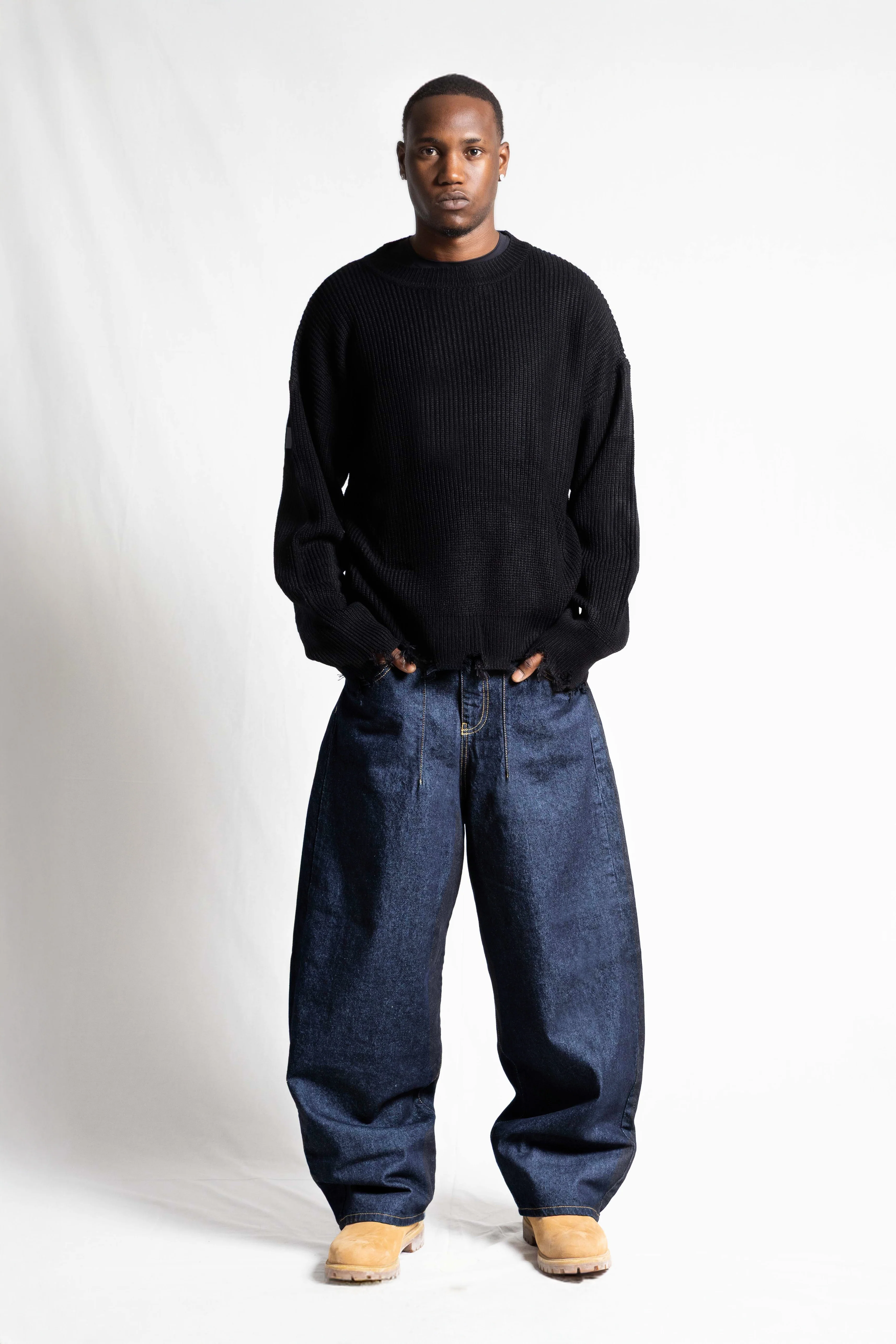 Look "RUDEBOY LDN" Knit Shoulder Logo - Image 4