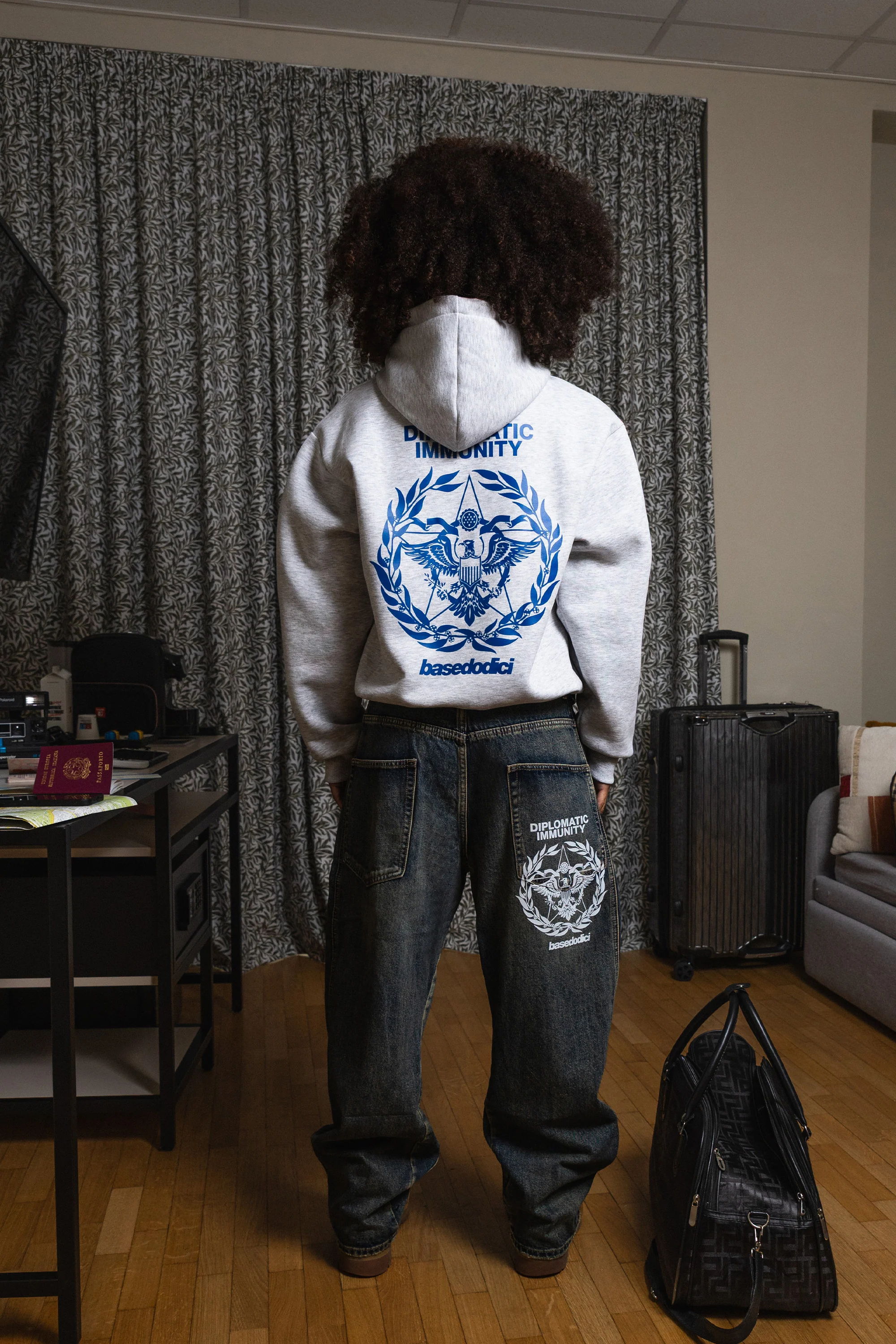 Line Cross Denim "WORLD TOUR" Diplomatic Light Blue - Image 9