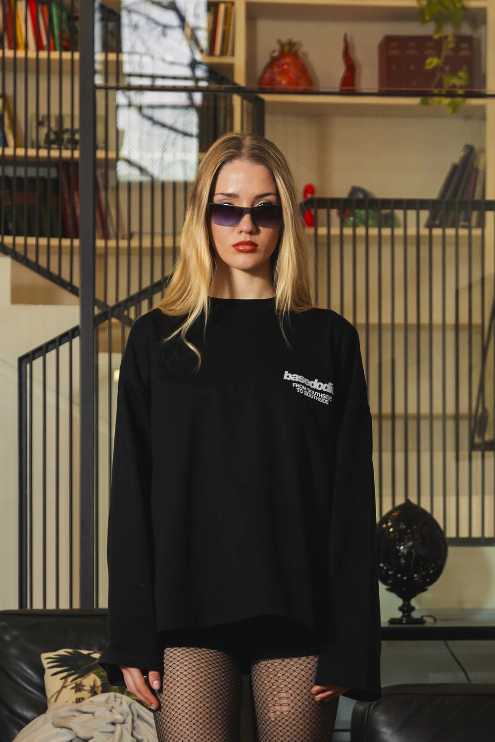 Longsleeve "AMMO" CHI'T'SAP Black/BasicScript - Image 3