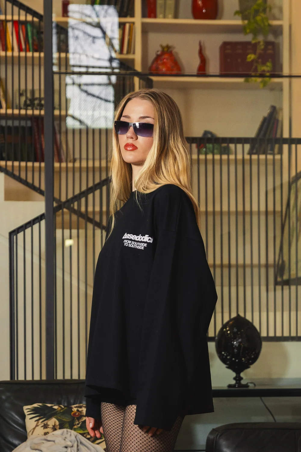 Longsleeve "AMMO" CHI'T'SAP Black/BasicScript - Image 9