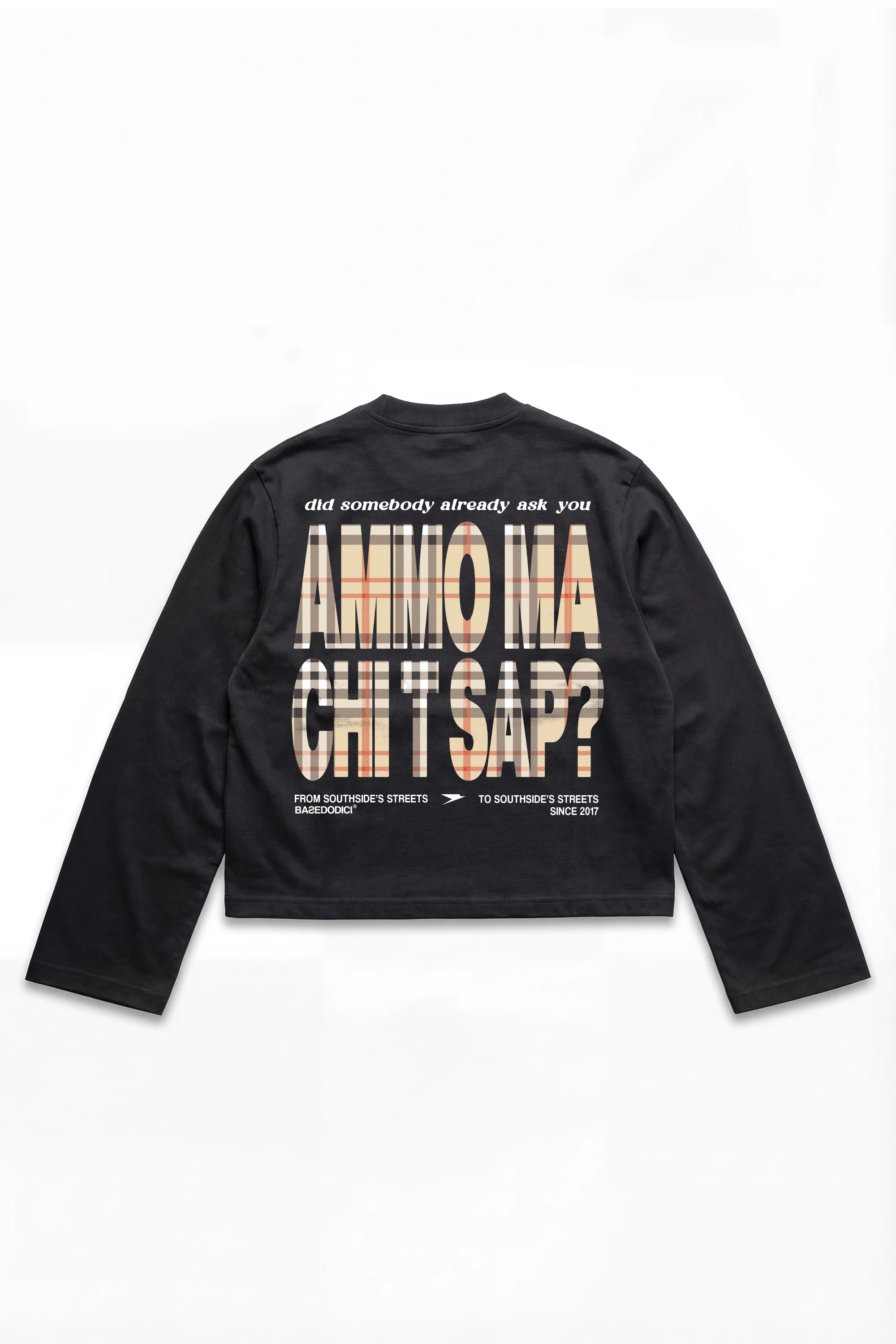 Longsleeve "AMMO" CHI'T'SAP Black/Burby