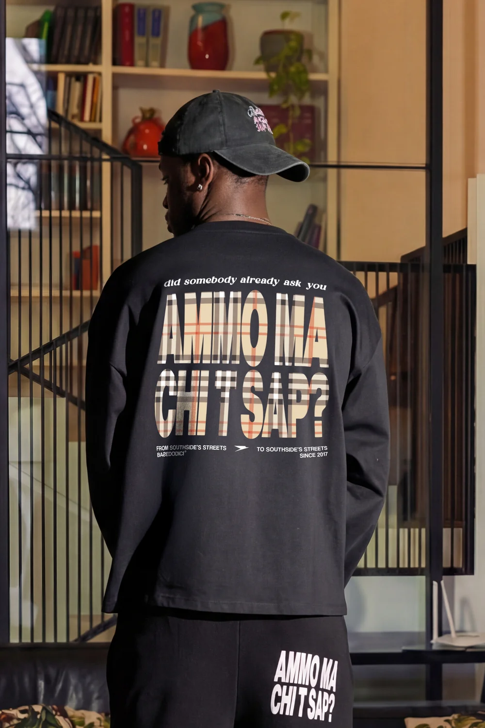 Longsleeve "AMMO" CHI'T'SAP Black/Burby - Image 5