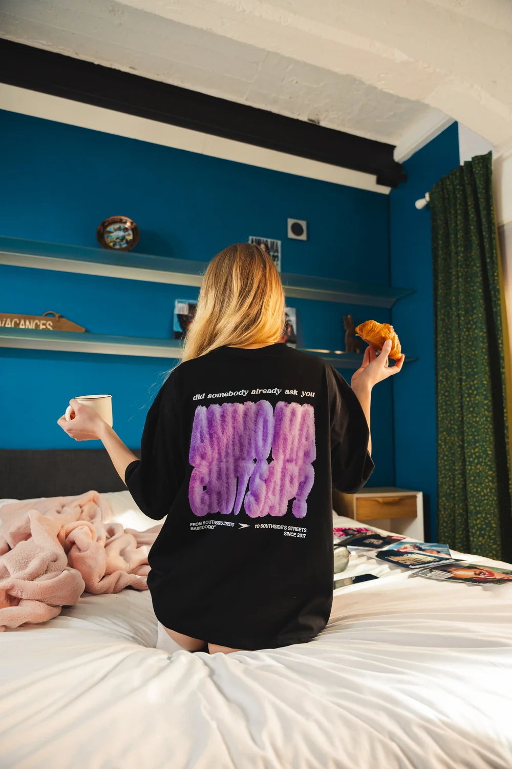 Longsleeve "AMMO" CHI'T'SAP Black/FurryPink